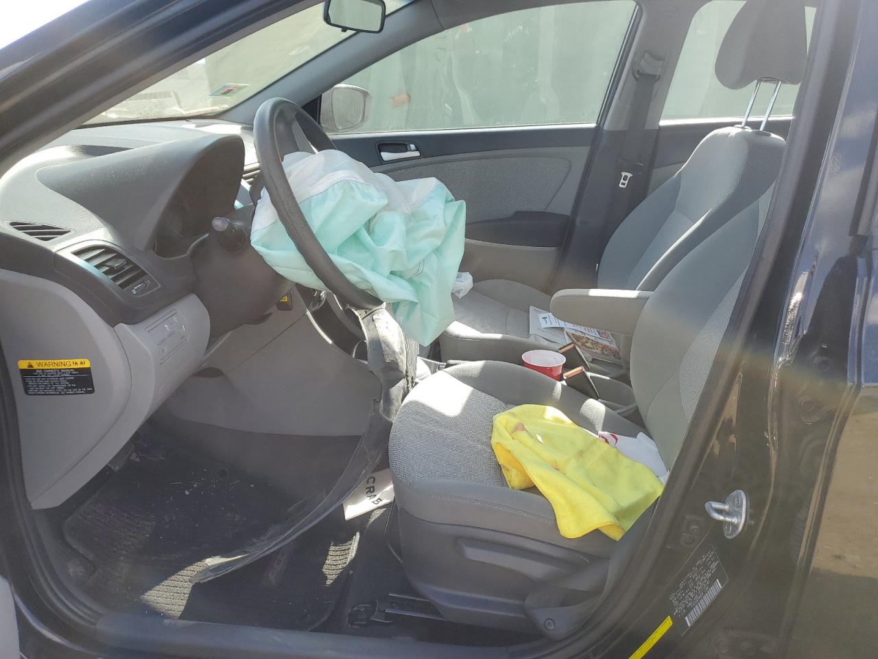 2014 Hyundai Accent Gls VIN: KMHCT4AE1EU718142 Lot: 81837615