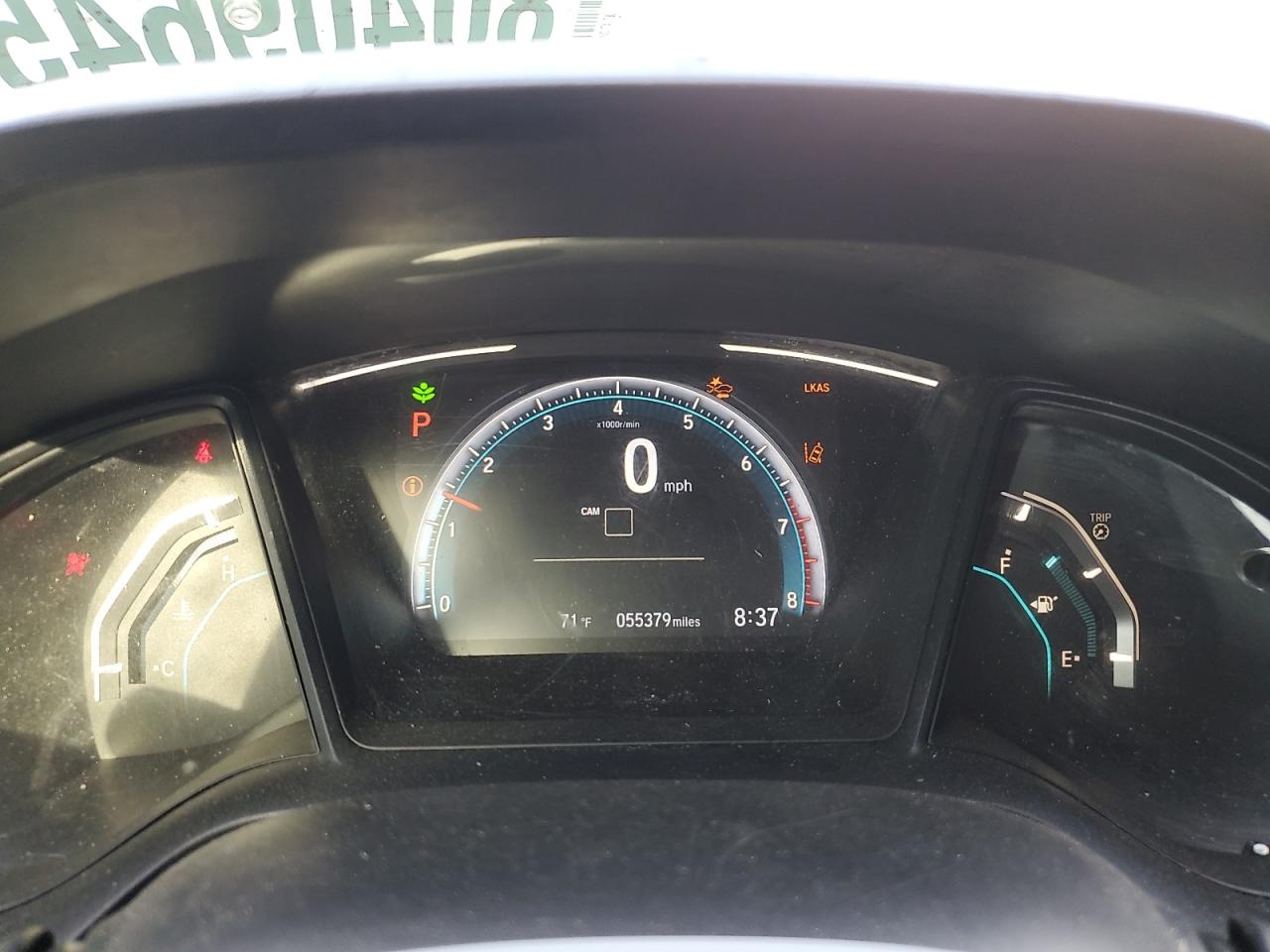 2019 Honda Civic Lx VIN: 2HGFC2F60KH545303 Lot: 80409645