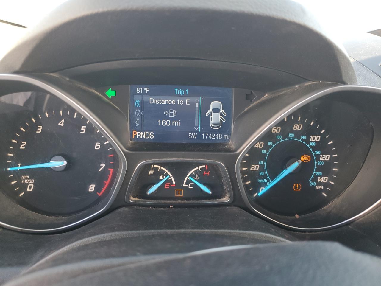 2014 Ford Escape Se VIN: 1FMCU0GX5EUA13309 Lot: 81068255