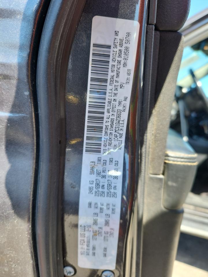 2016 Jeep Cherokee Latitude VIN: 1C4PJMCS1GW236633 Lot: 80784175