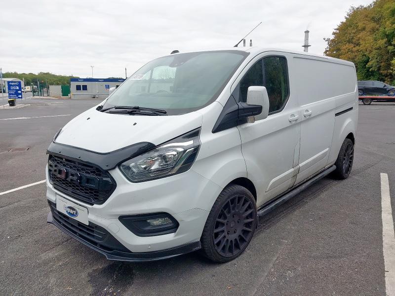 2021 FORD TRANSIT CUSTOM 2.0 ECOBLUE 170PS LOW ROOF LIMITED VAN AUTO for sale at Copart ST HELENS