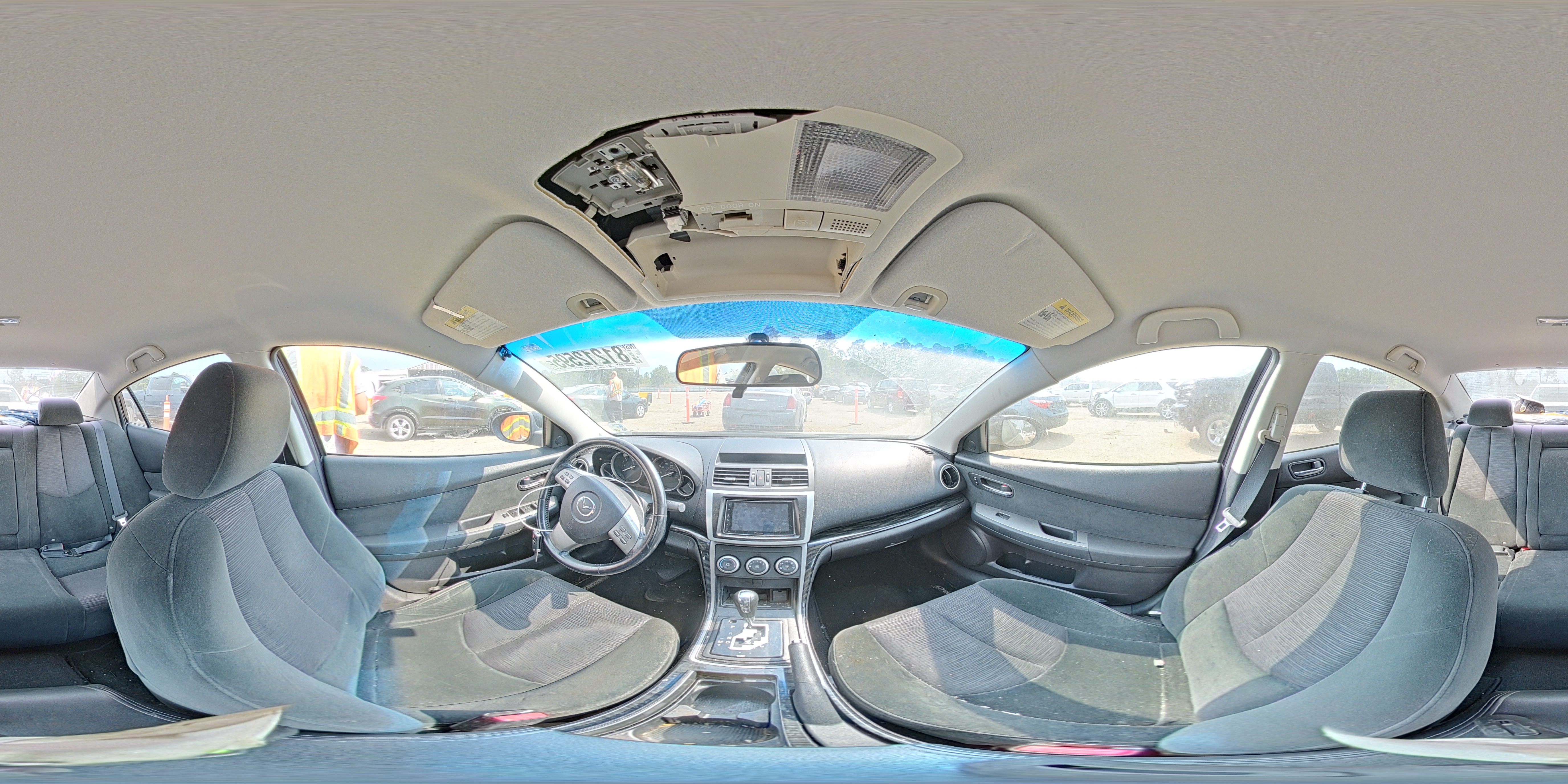 2010 Mazda 6 I VIN: 1YVHZ8CH2A5M11987 Lot: 81212595