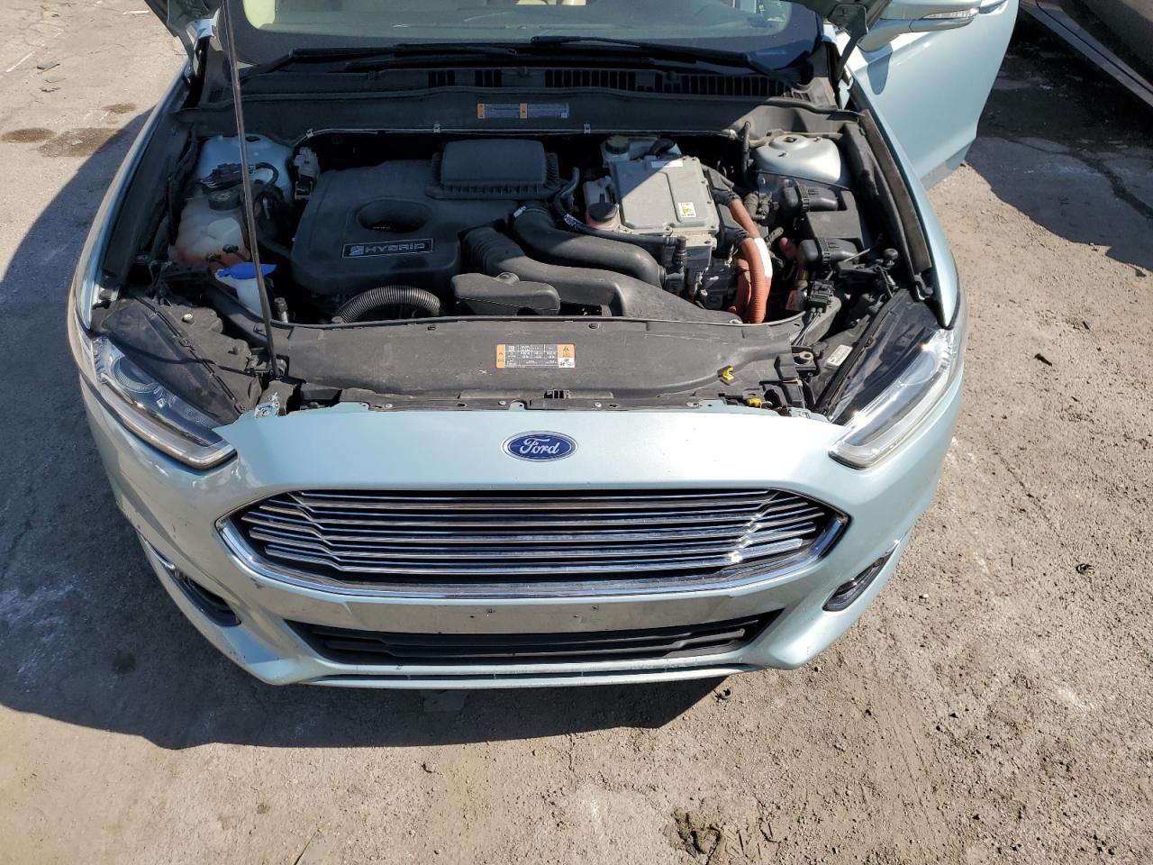 2013 Ford Fusion Se Hybrid VIN: 3FA6P0LU5DR384762 Lot: 81886545