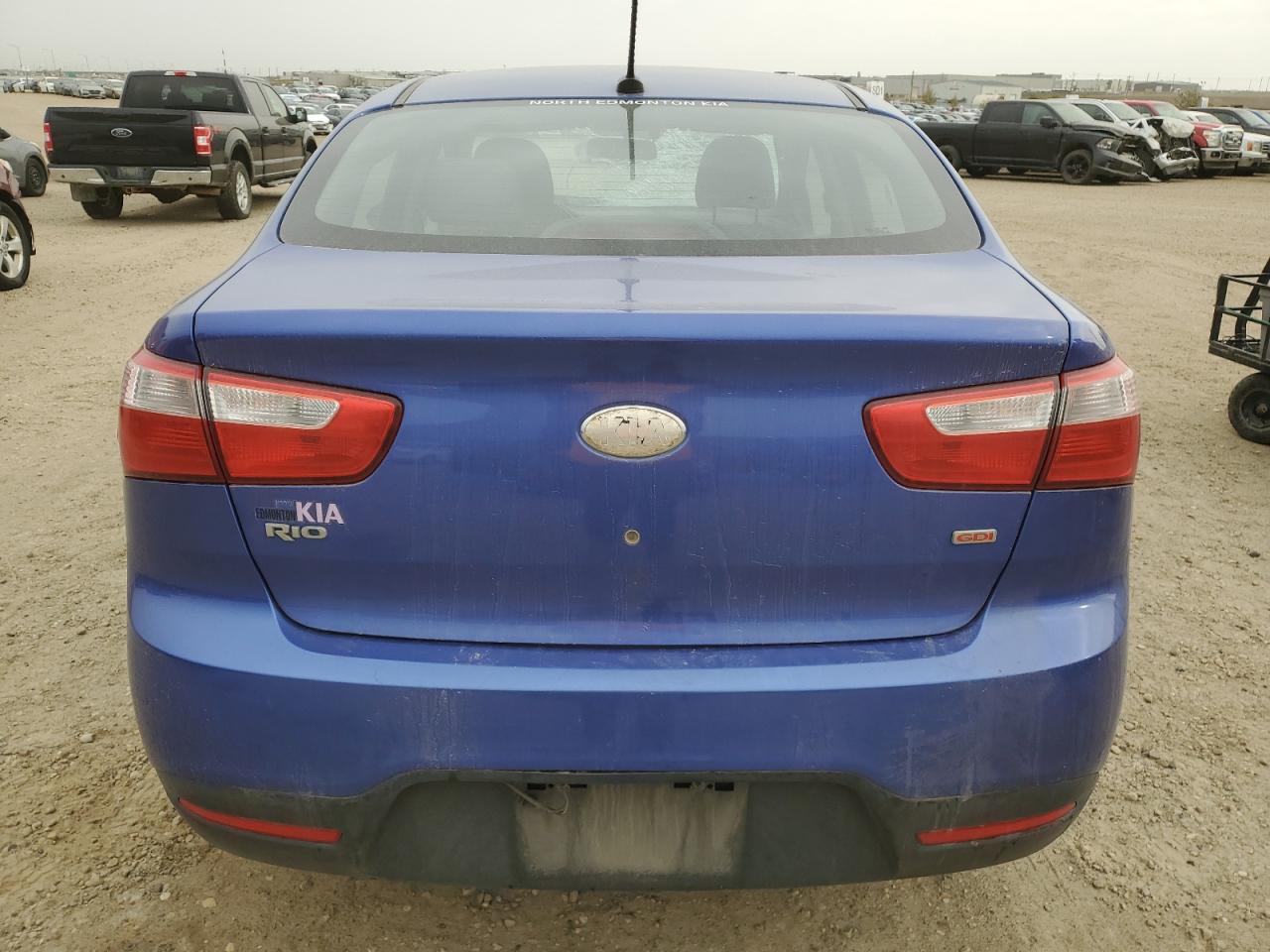 2013 Kia Rio Lx VIN: KNADM4A36D6199626 Lot: 84248765