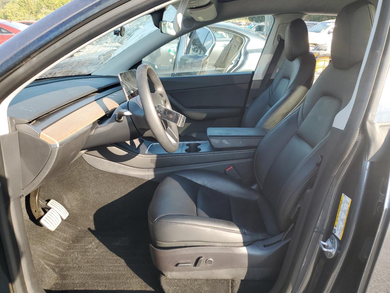 2021 Tesla Model Y VIN: 5YJYGDEF6MF249588 Lot: 81545595