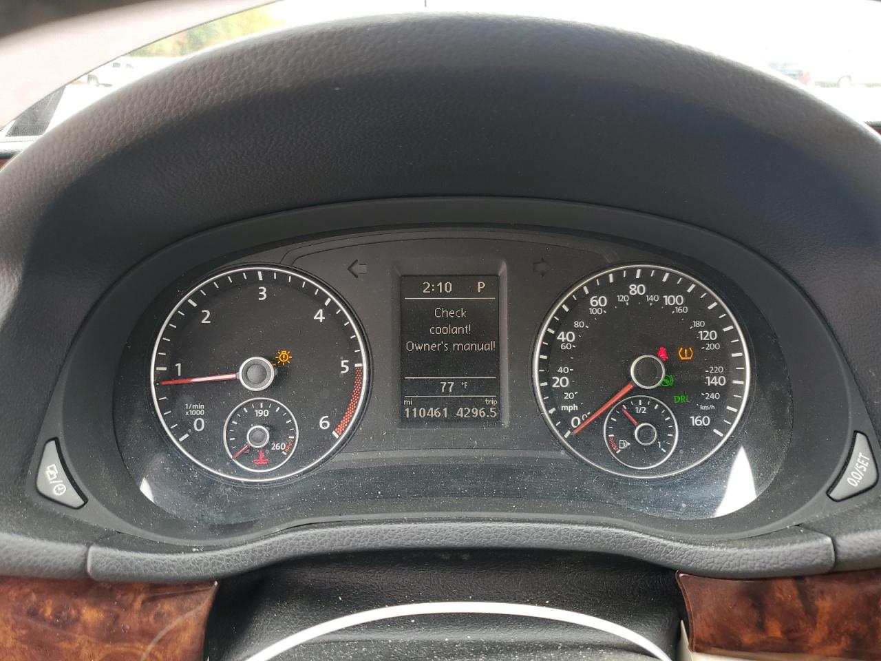 2013 Volkswagen Passat Sel VIN: 1VWCN7A37DC001552 Lot: 71651435