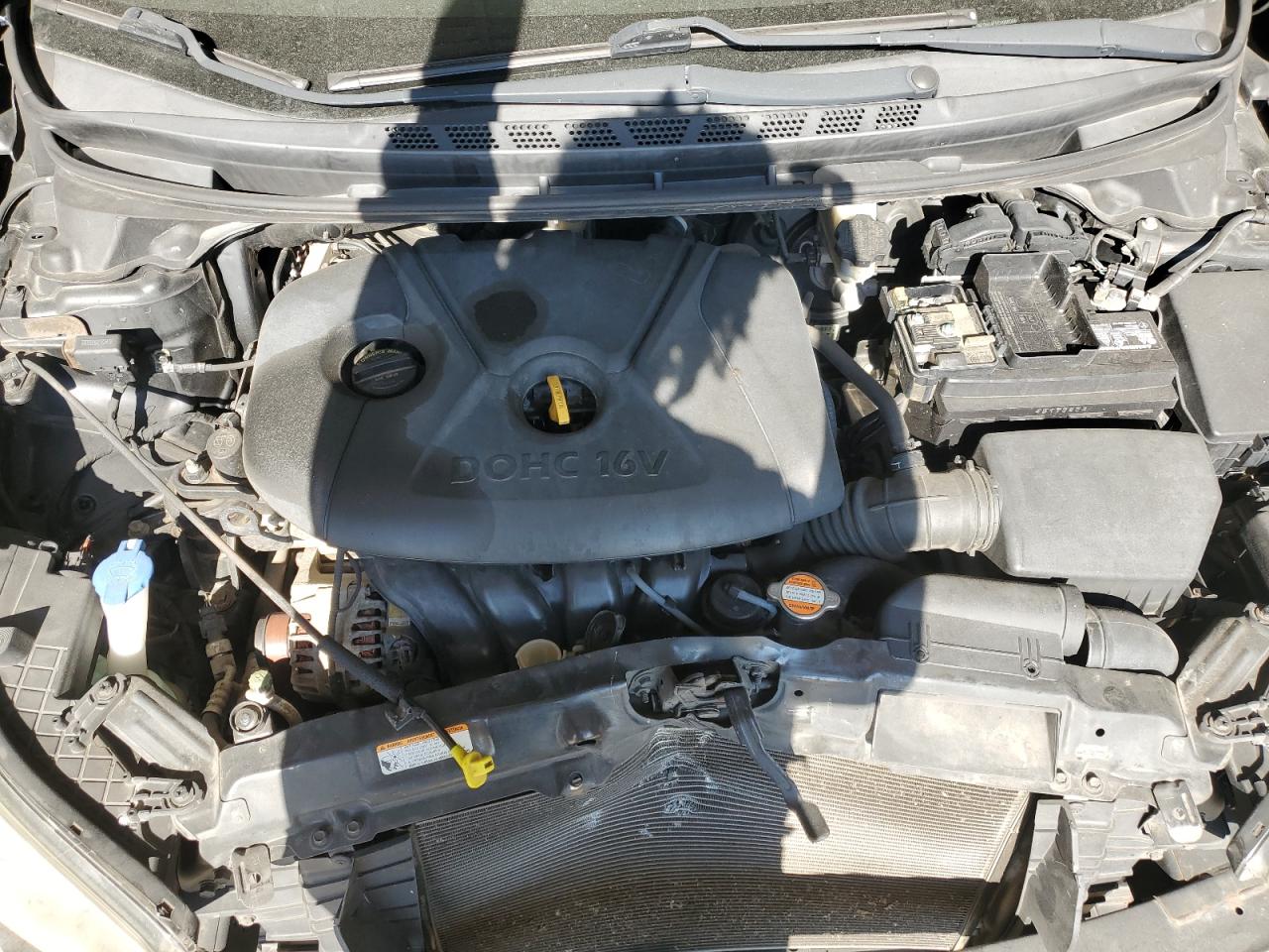 2012 Hyundai Elantra Gls VIN: 5NPDH4AE0CH066566 Lot: 81008555