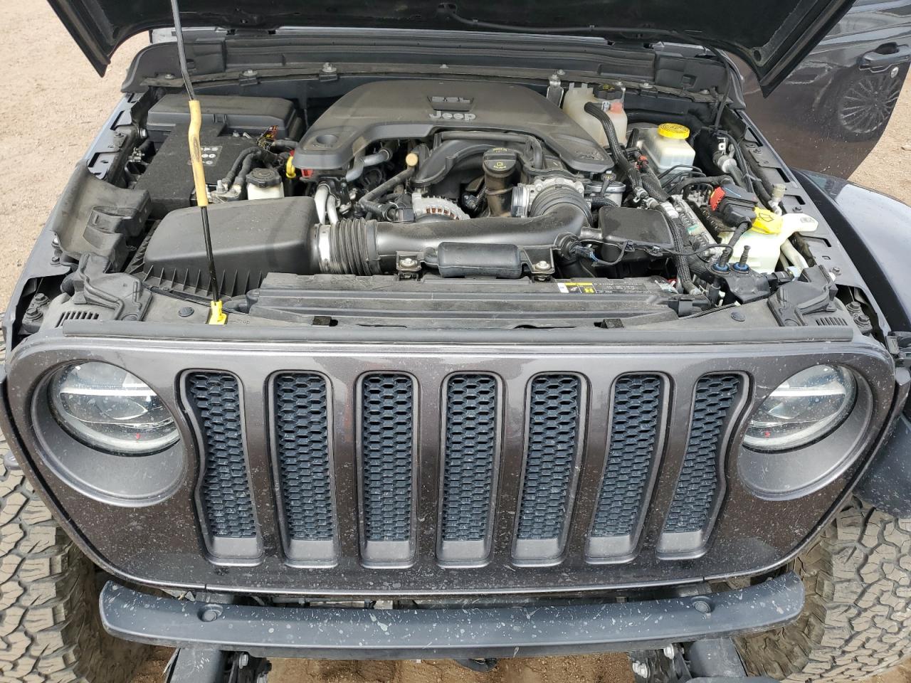 2019 Jeep Wrangler Unlimited Rubicon VIN: 1C4HJXFG8KW670764 Lot: 81210325