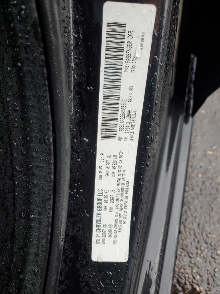 2011 Dodge Avenger Mainstreet VIN: 1B3BD1FG2BN508386 Lot: 93819555