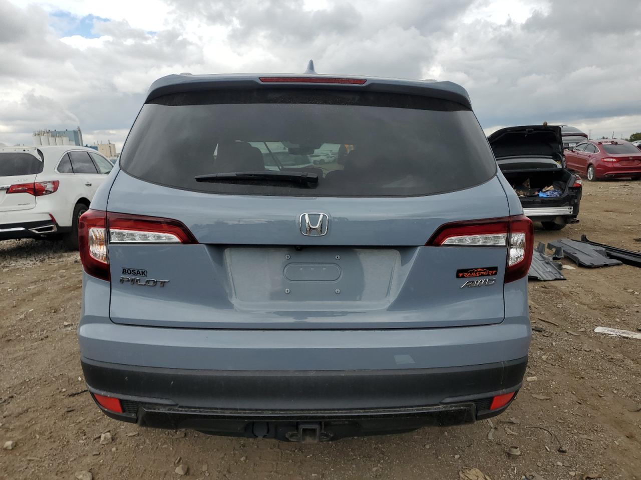 2022 Honda Pilot Trailsport VIN: 5FNYF6H89NB081300 Lot: 84052535