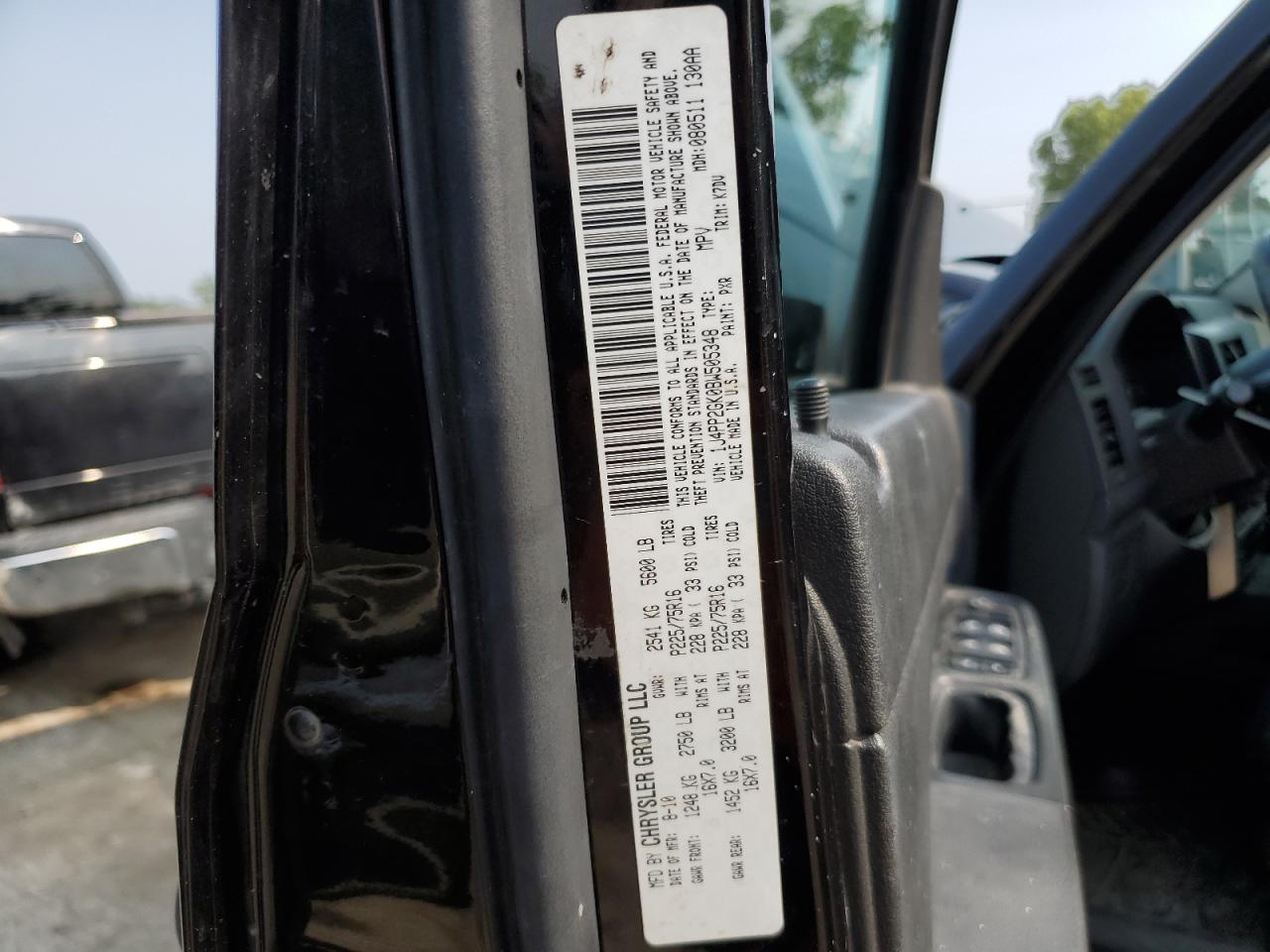 2011 Jeep Liberty Sport VIN: 1J4PP2GK0BW505348 Lot: 71401105