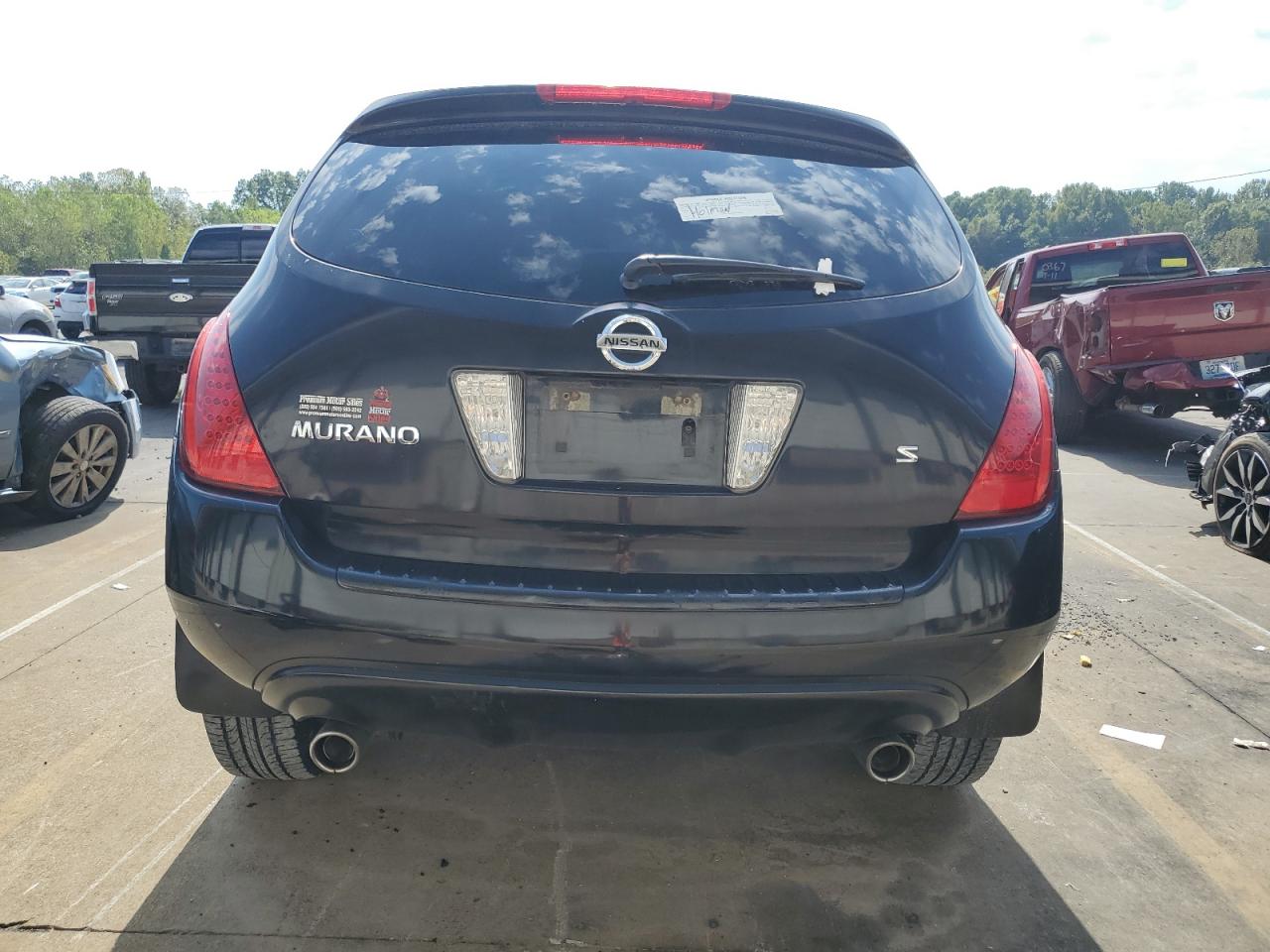 2007 Nissan Murano Sl VIN: JN8AZ08T47W529956 Lot: 80159255