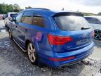 2013 AUDI Q7 S LINE PLUS for sale at Copart BELFAST