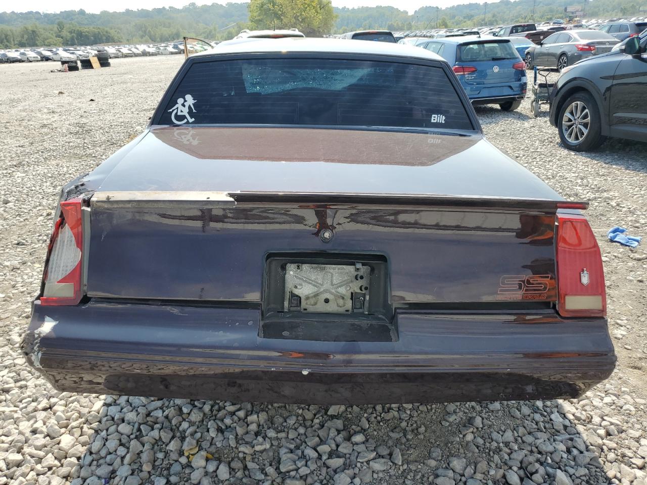 1987 Chevrolet Monte Carlo VIN: 1G1GZ11G9HP154871 Lot: 80708955