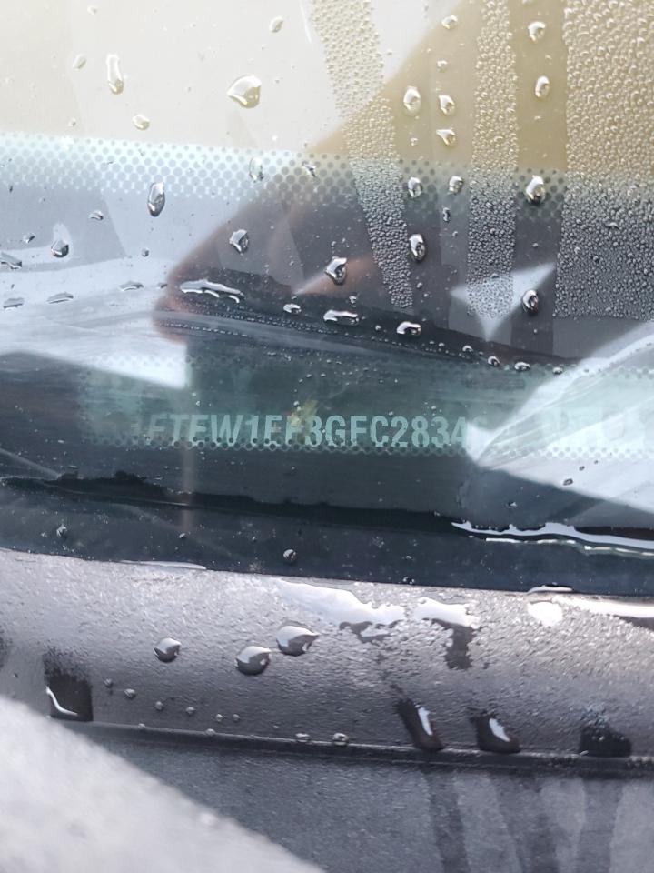 2016 Ford F150 Supercrew VIN: 1FTEW1EF3GFC28346 Lot: 81845875