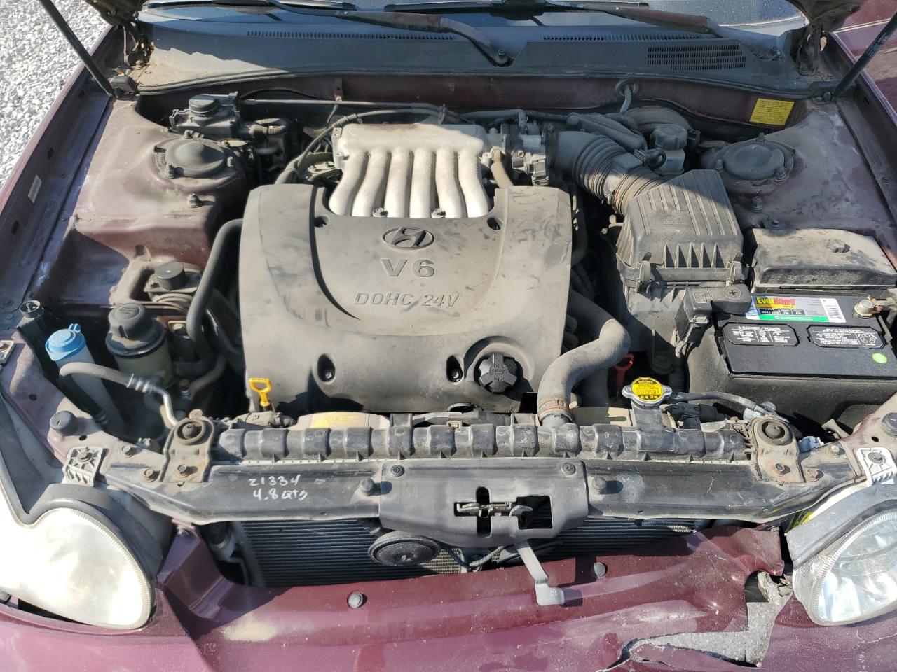 2005 Hyundai Sonata Gls VIN: KMHWF35H05A166170 Lot: 81476695