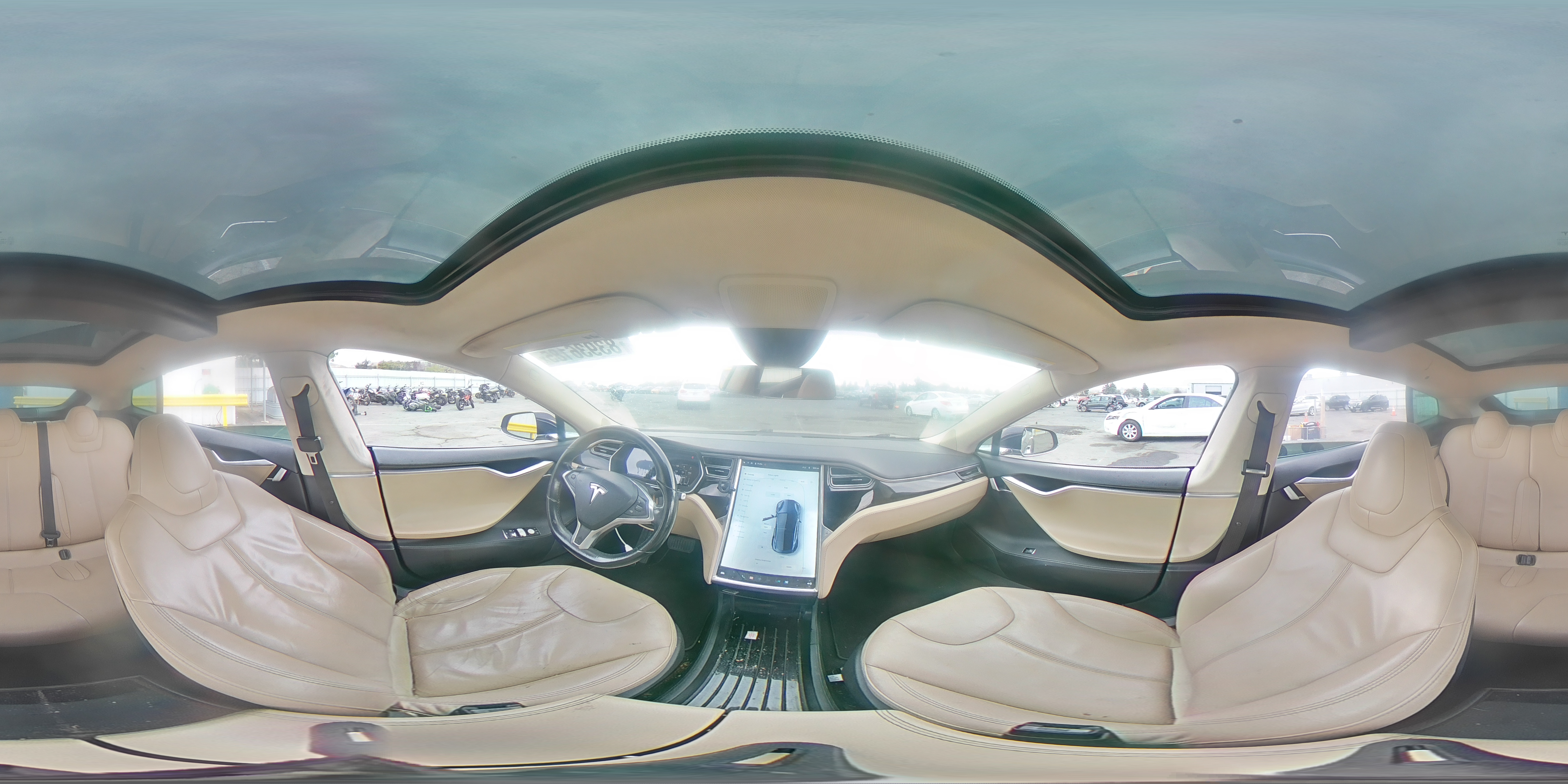 2014 Tesla Model S VIN: 5YJSA1H15EFP55890 Lot: 83936185