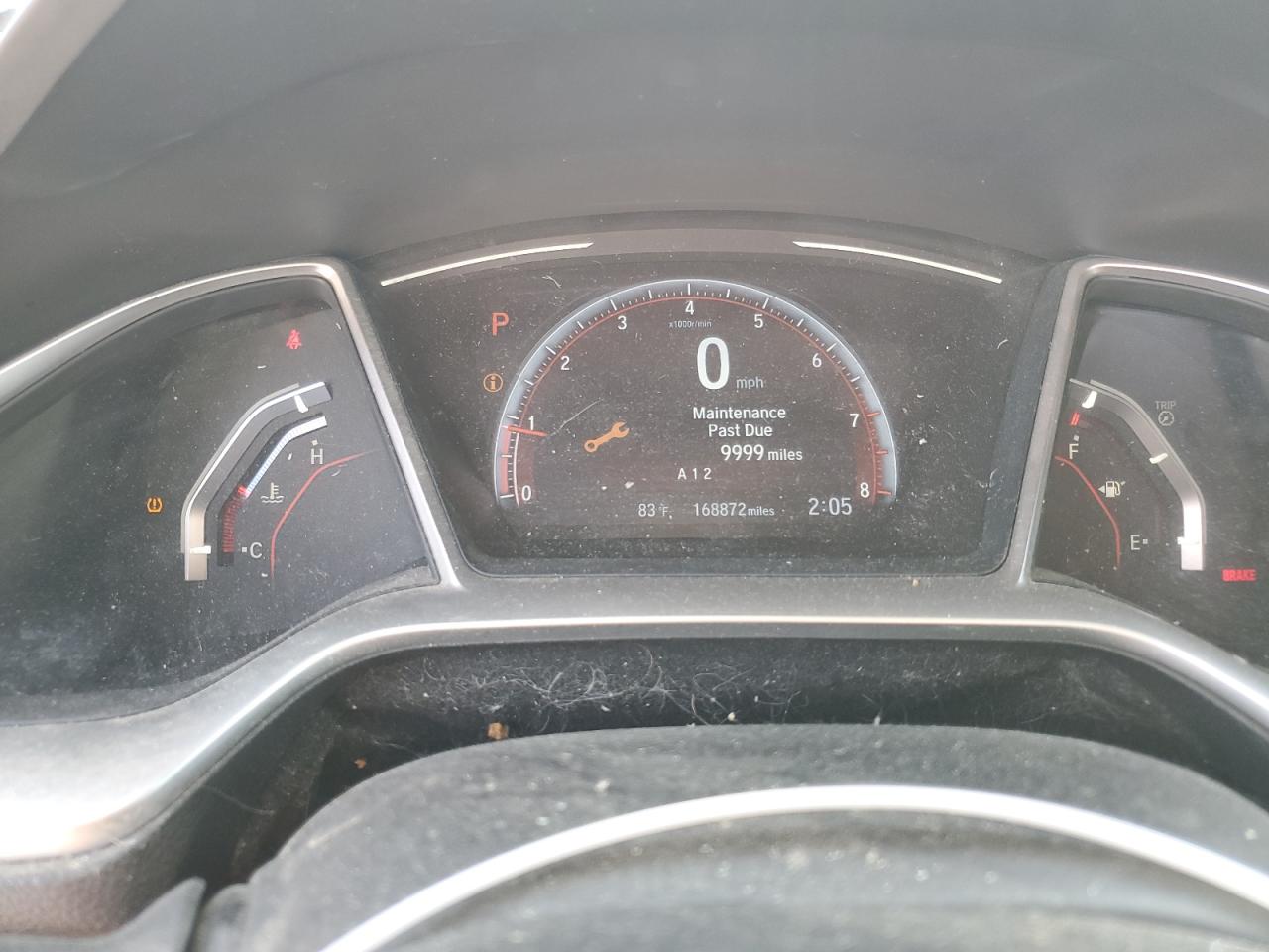 2019 Honda Civic Sport VIN: 2HGFC2F88KH544126 Lot: 84021805