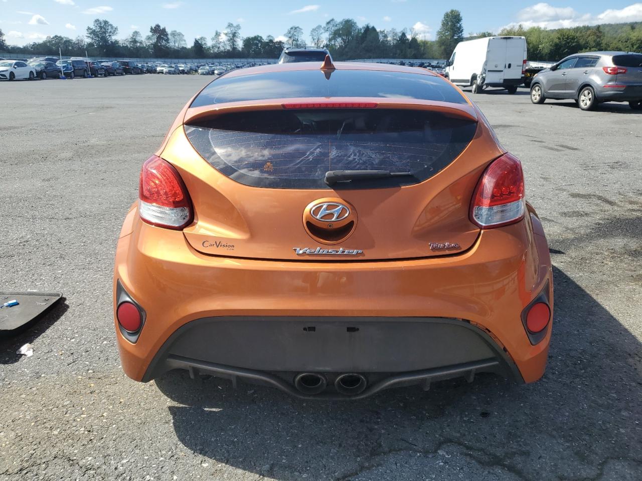2014 Hyundai Veloster Turbo VIN: KMHTC6AE3EU192978 Lot: 81873275