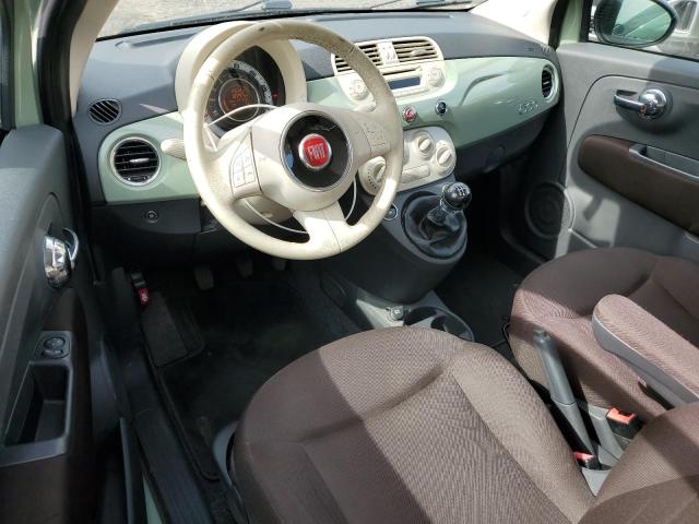 Hatchbacks FIAT 500 2013 Zielony