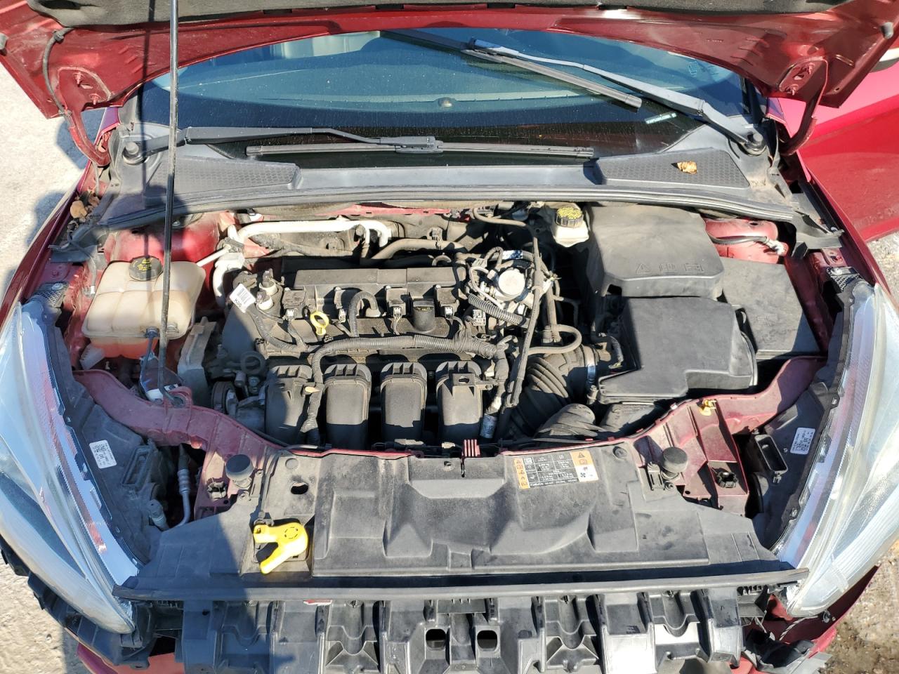 2017 Ford Focus Titanium VIN: 1FADP3J26HL222864 Lot: 84170915