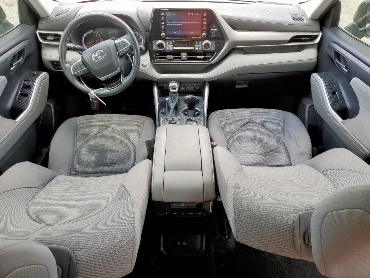 2021 Toyota Highlander L VIN: 5TDZZRAH9MS535787 Lot: 81727785