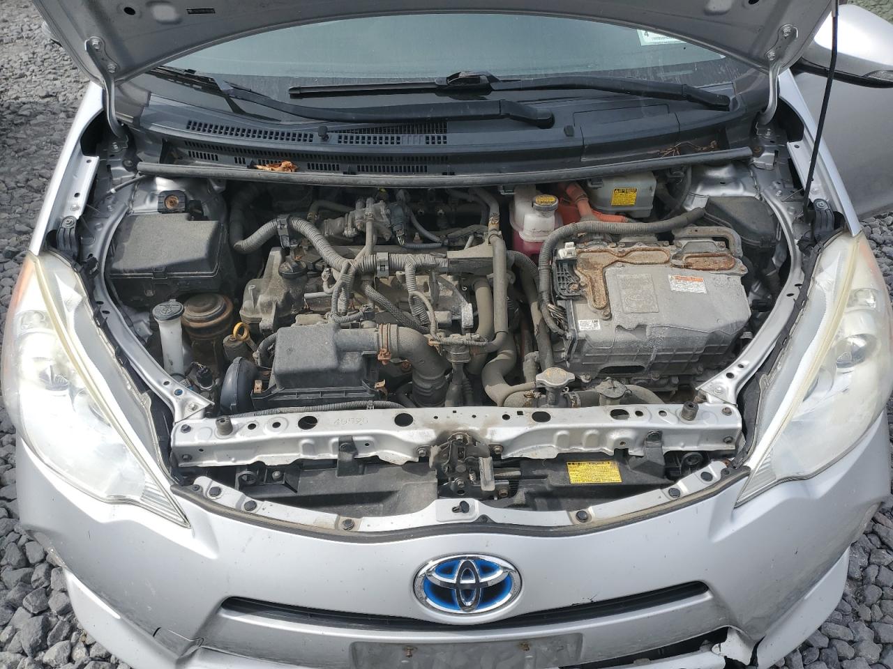 2014 Toyota Prius C VIN: JTDKDTB38E1072460 Lot: 80341025