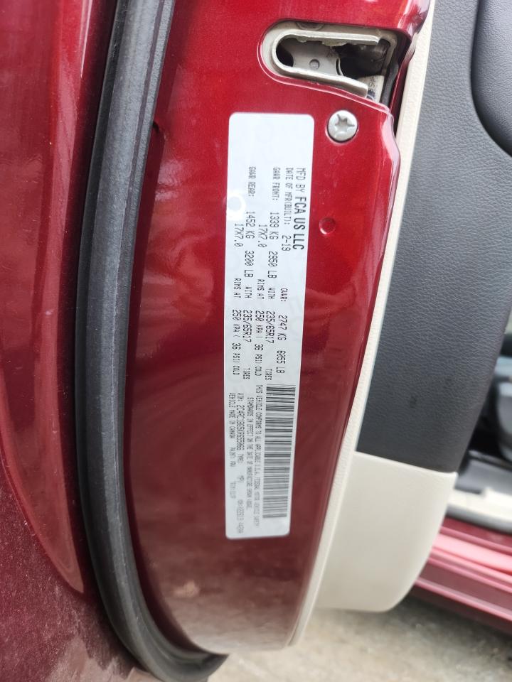 2019 Chrysler Pacifica Touring L VIN: 2C4RC1BG5KR655066 Lot: 84821395