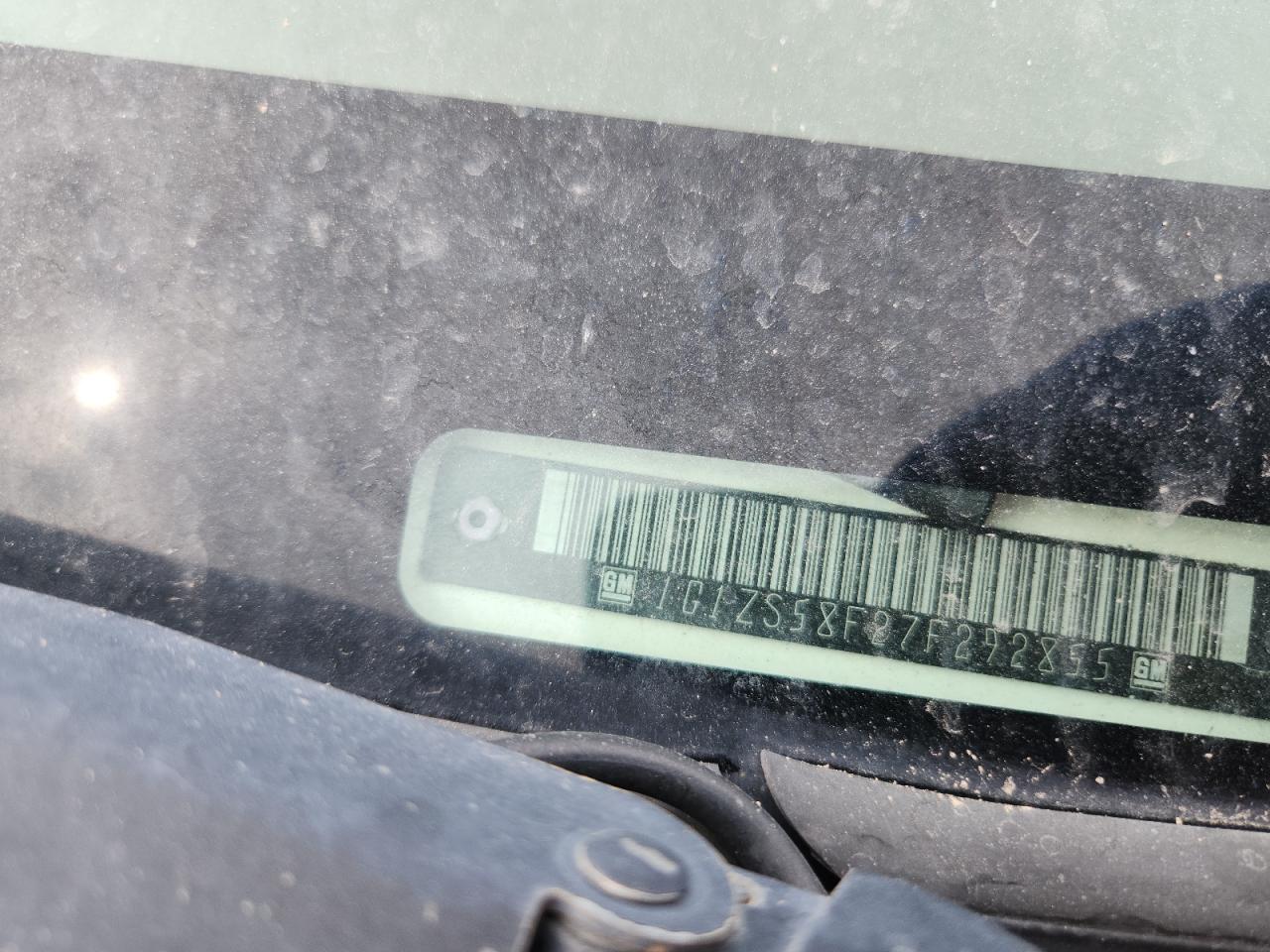 2007 Chevrolet Malibu Ls VIN: 1G1ZS58F27F292855 Lot: 80411615