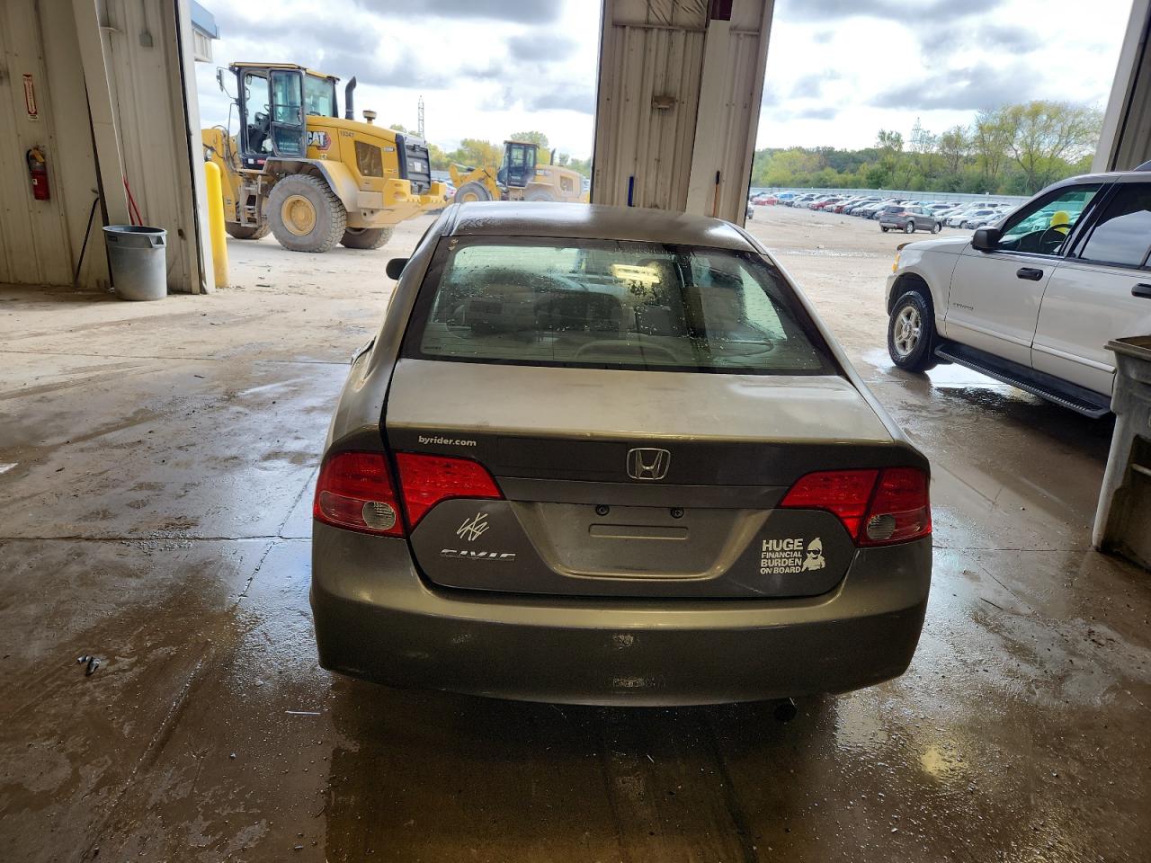 2008 Honda Civic Ex VIN: 2HGFA16828H307589 Lot: 81326805