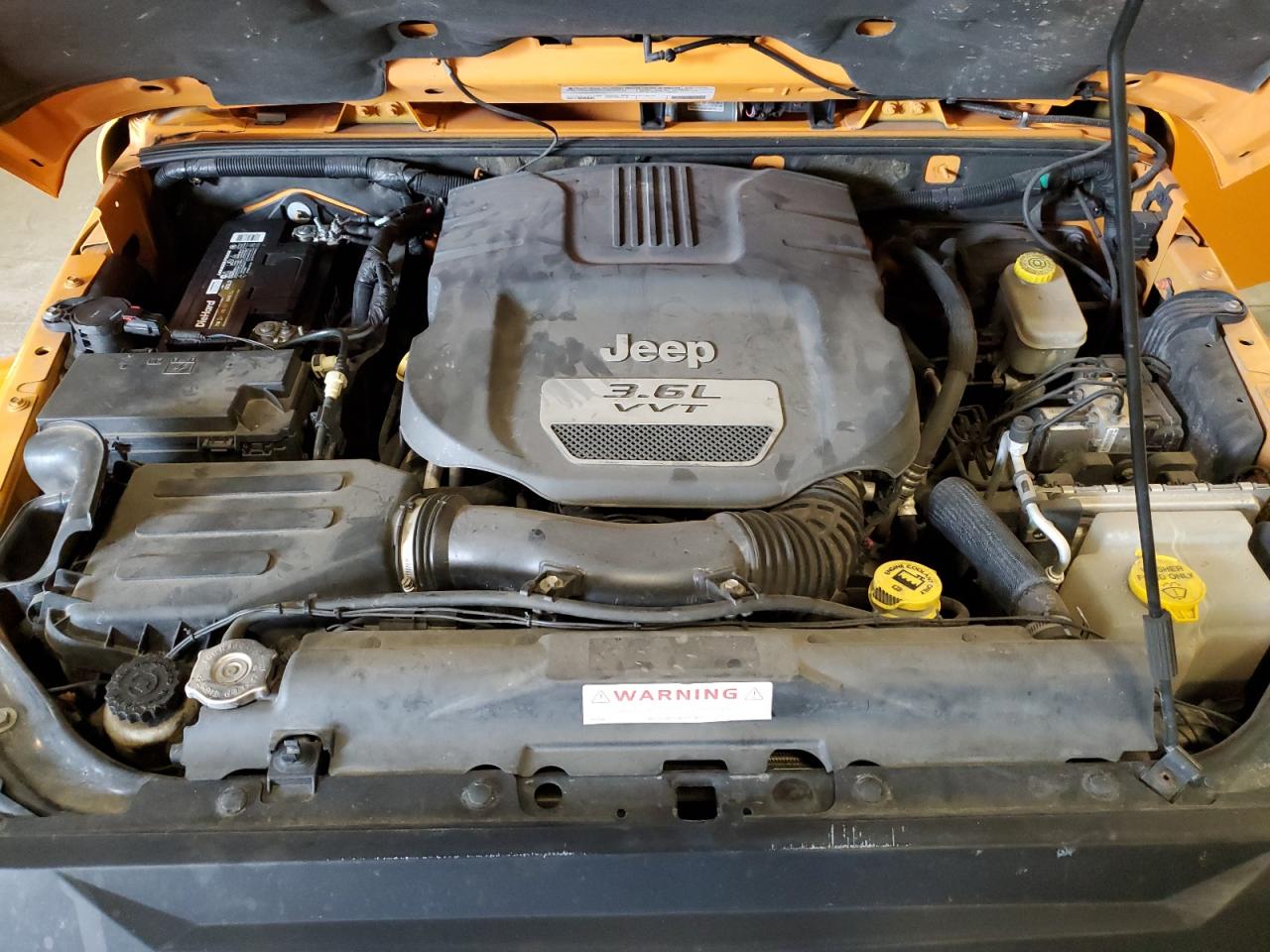 2012 Jeep Wrangler Unlimited Sahara VIN: 1C4BJWEG3CL223456 Lot: 71497805