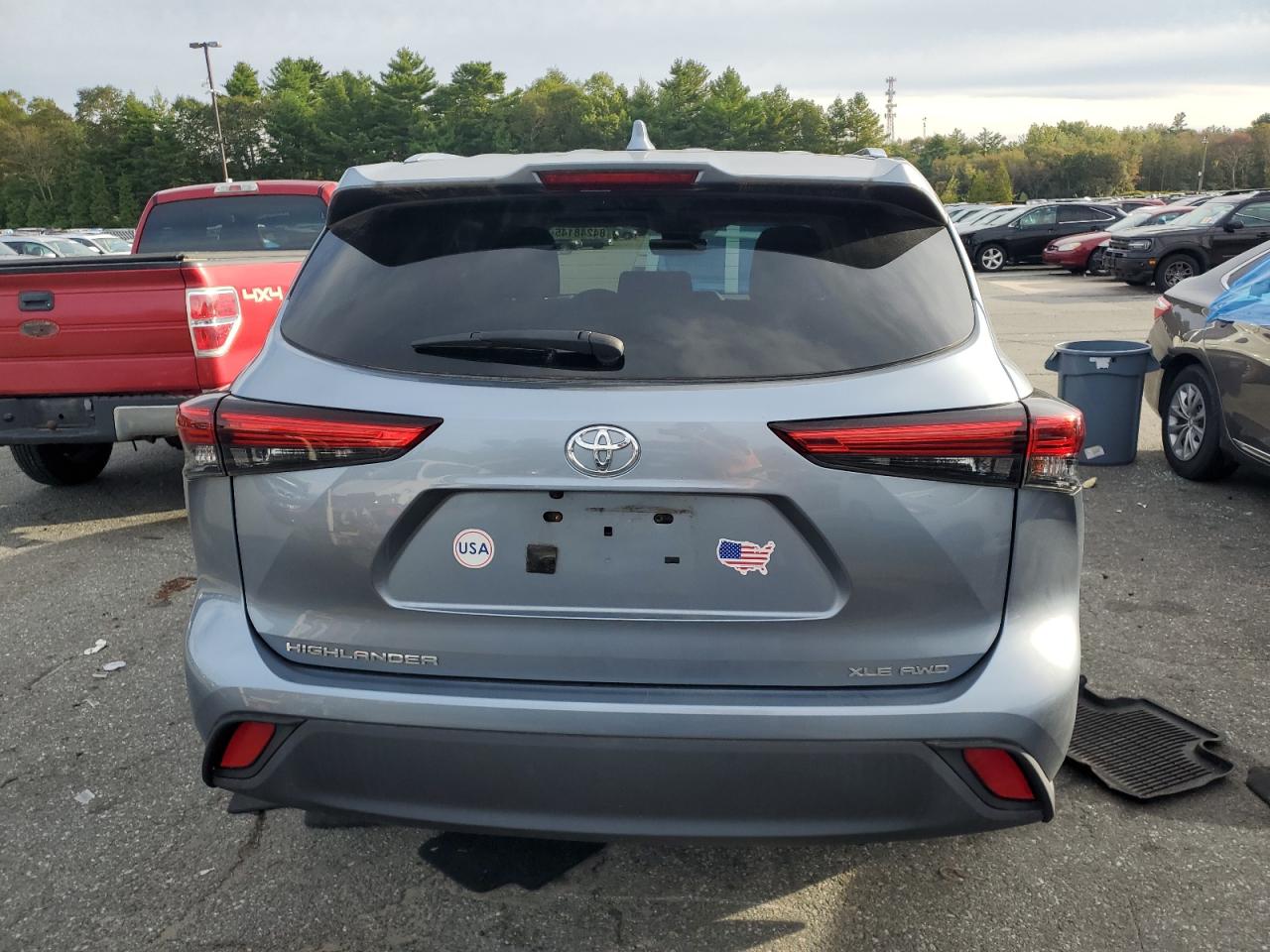 2020 Toyota Highlander Xle VIN: 5TDHZRBH2LS022485 Lot: 84248145