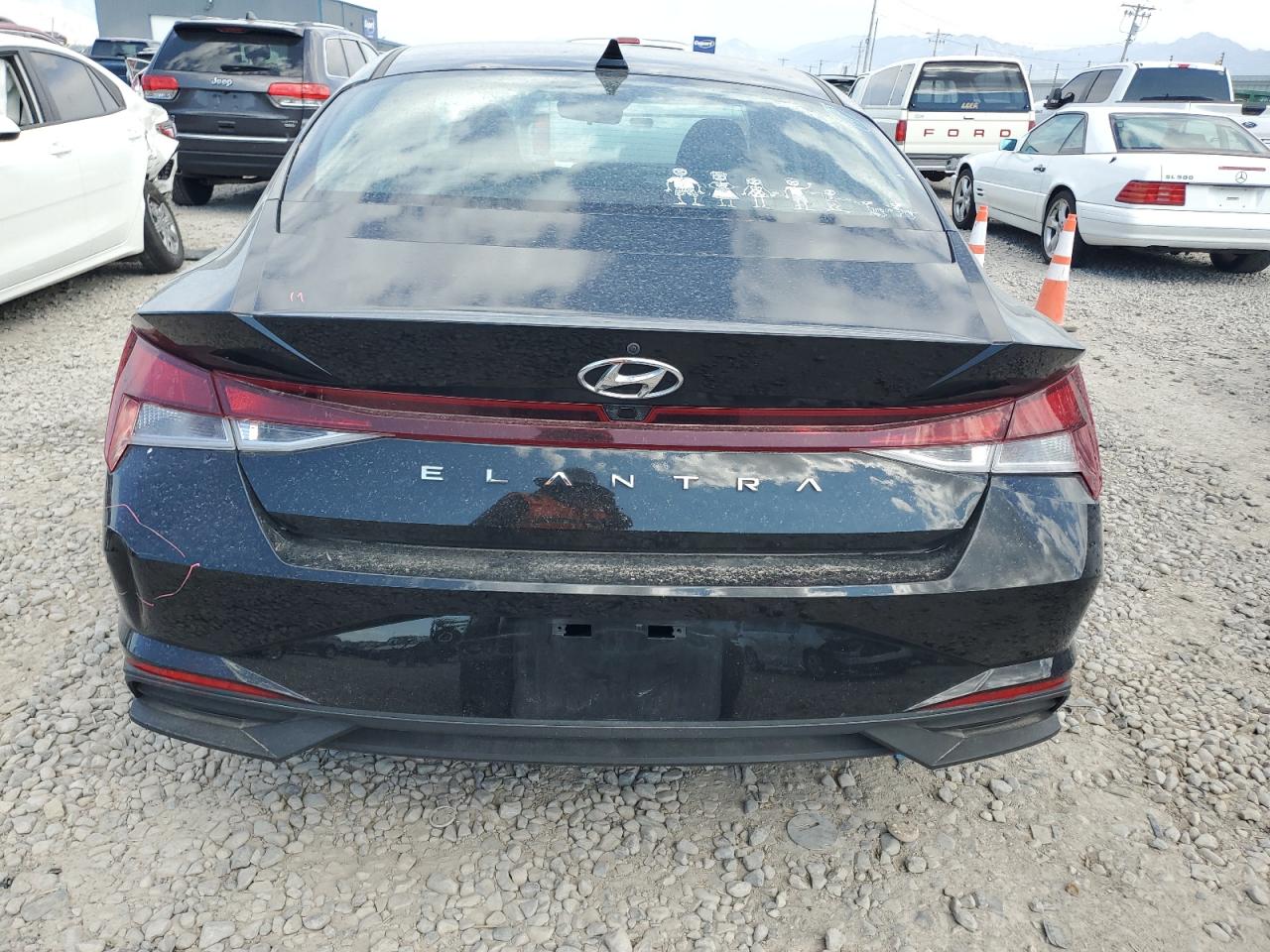 2022 Hyundai Elantra Sel VIN: 5NPLM4AG6NH063392 Lot: 80551145