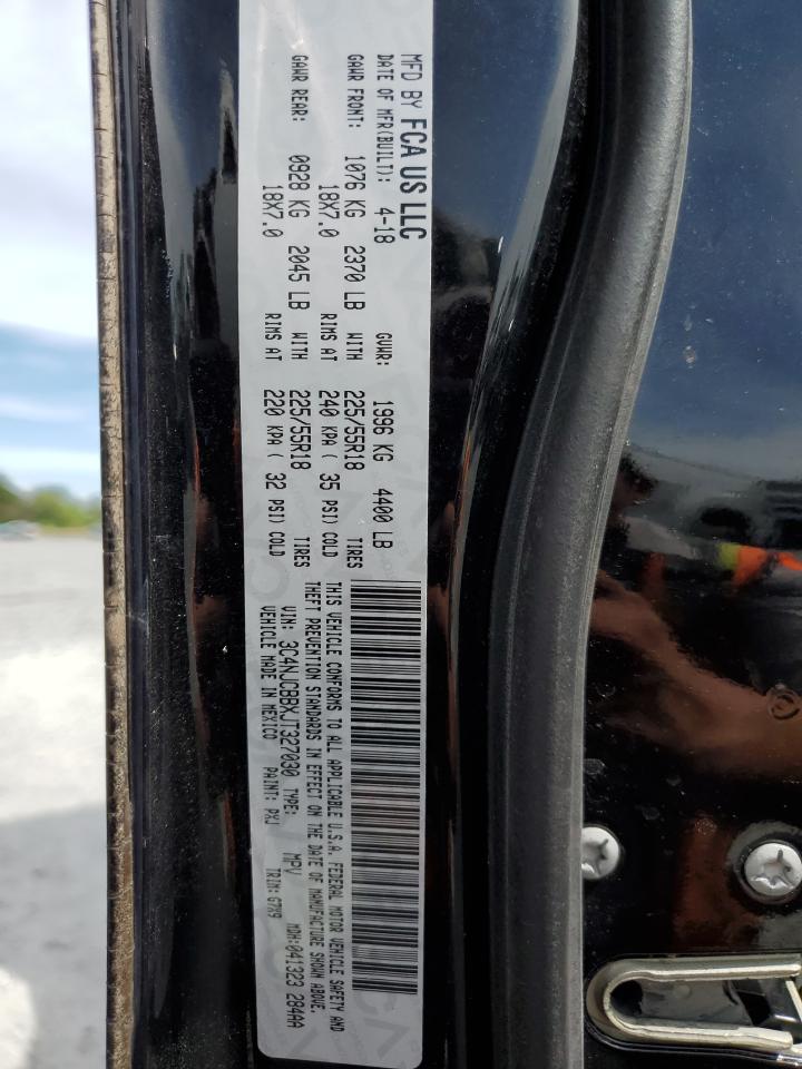 2018 Jeep Compass Latitude VIN: 3C4NJCBBXJT327030 Lot: 82076195