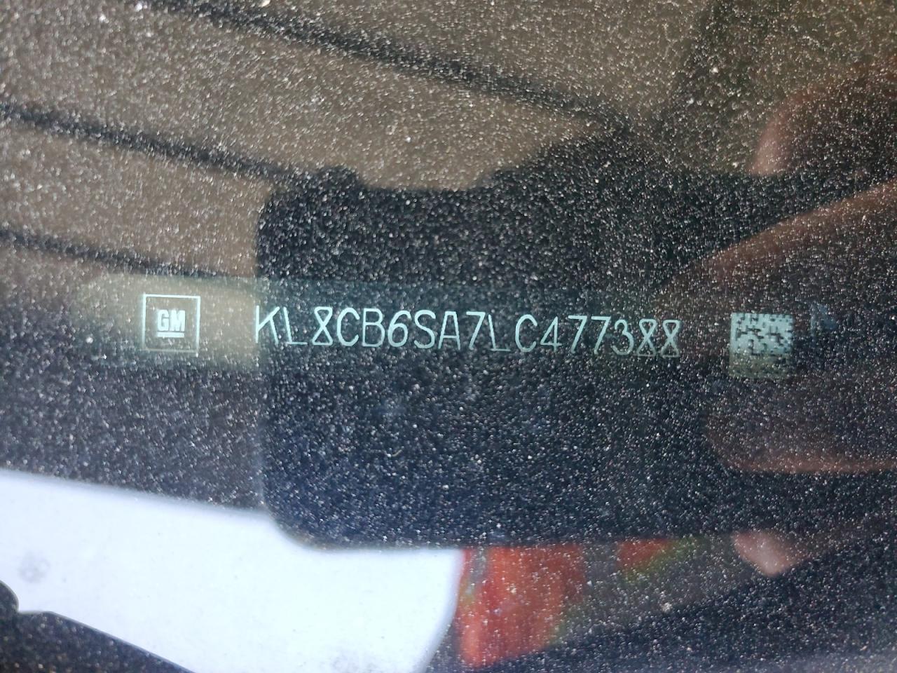 2020 Chevrolet Spark Ls VIN: KL8CB6SA7LC477388 Lot: 71000885