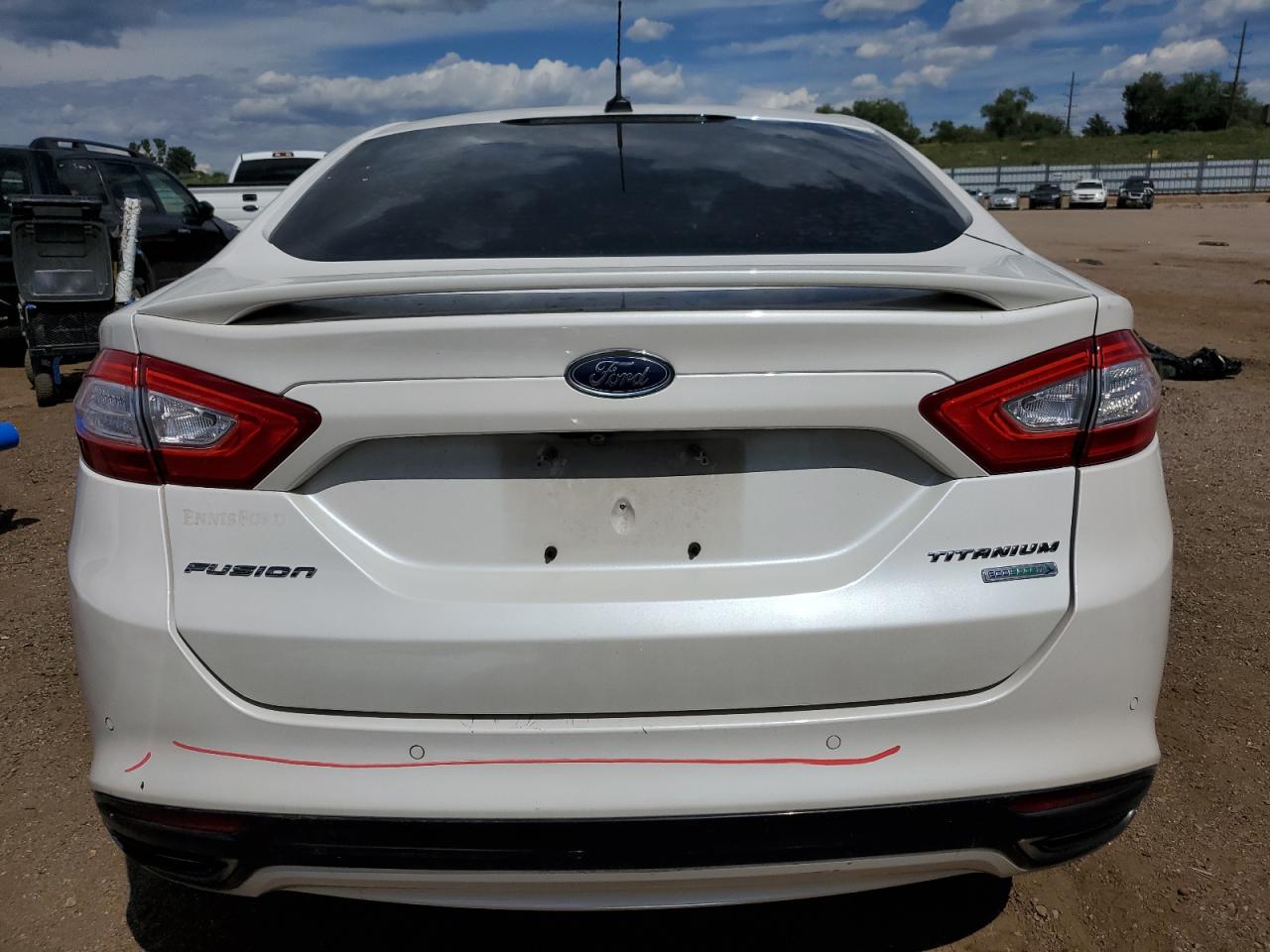 2016 Ford Fusion Titanium VIN: 3FA6P0K98GR125250 Lot: 71992055