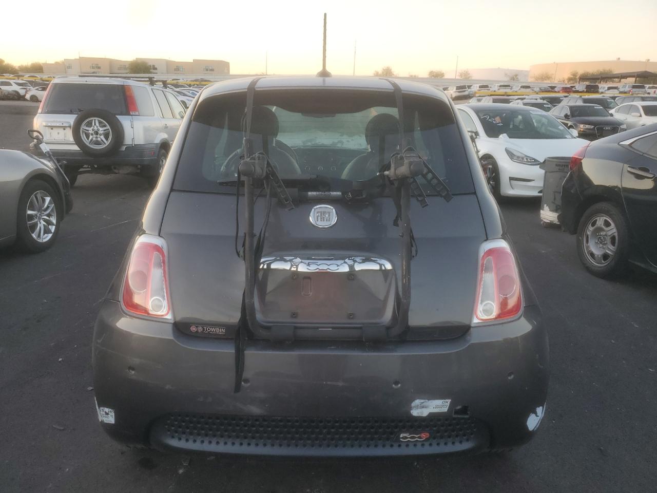 2015 Fiat 500 Electric VIN: 3C3CFFGE7FT520051 Lot: 80852455