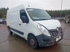 2016 RENAULT MASTER MM35 ENERGY DCI 145 BUSINESS MEDIUM ROOF VAN for sale at Copart WHITBURN