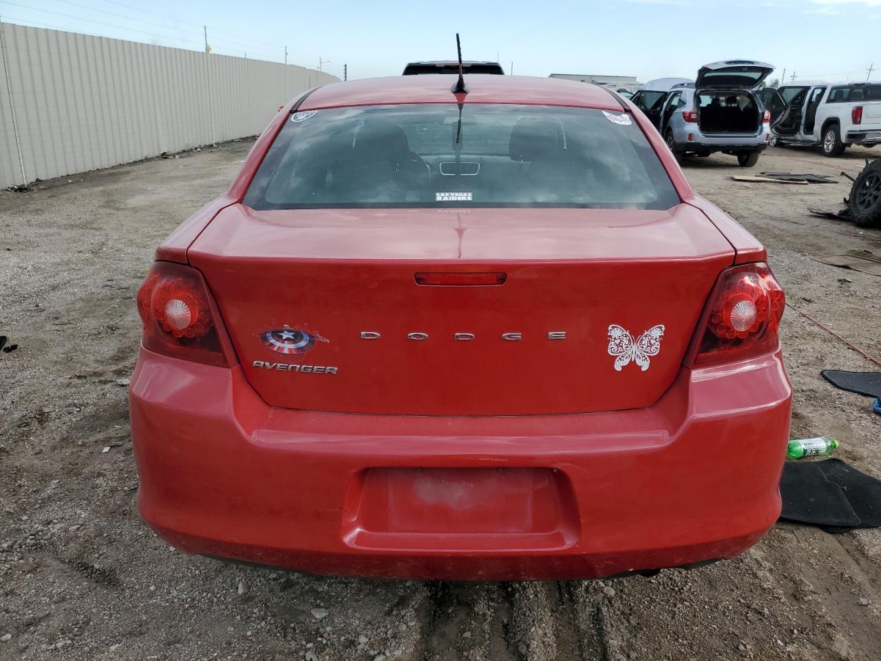 2014 Dodge Avenger Se VIN: 1C3CDZAB1EN174888 Lot: 71608375