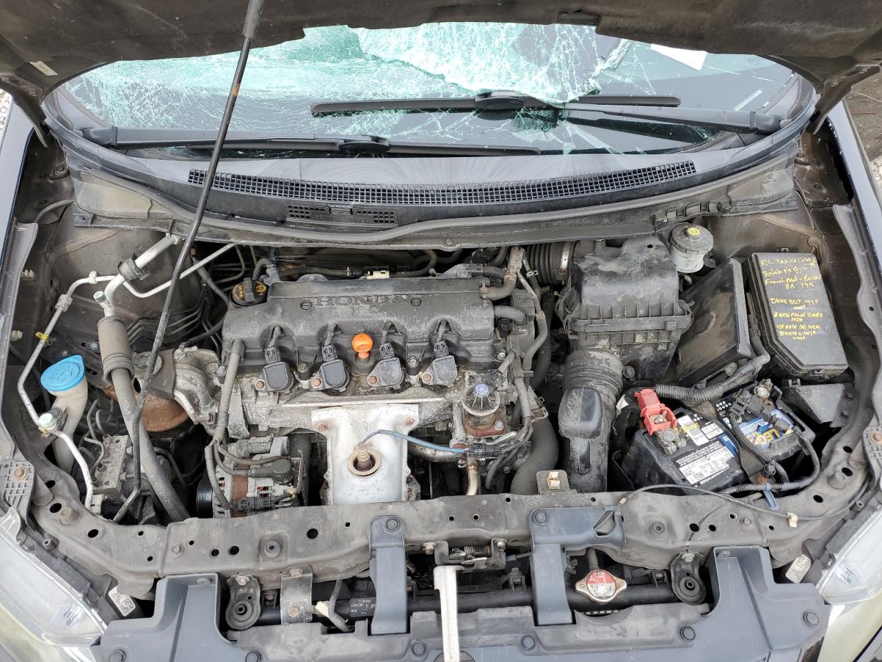 2013 Honda Civic Lx VIN: 2HGFG3B50DH519696 Lot: 84201095