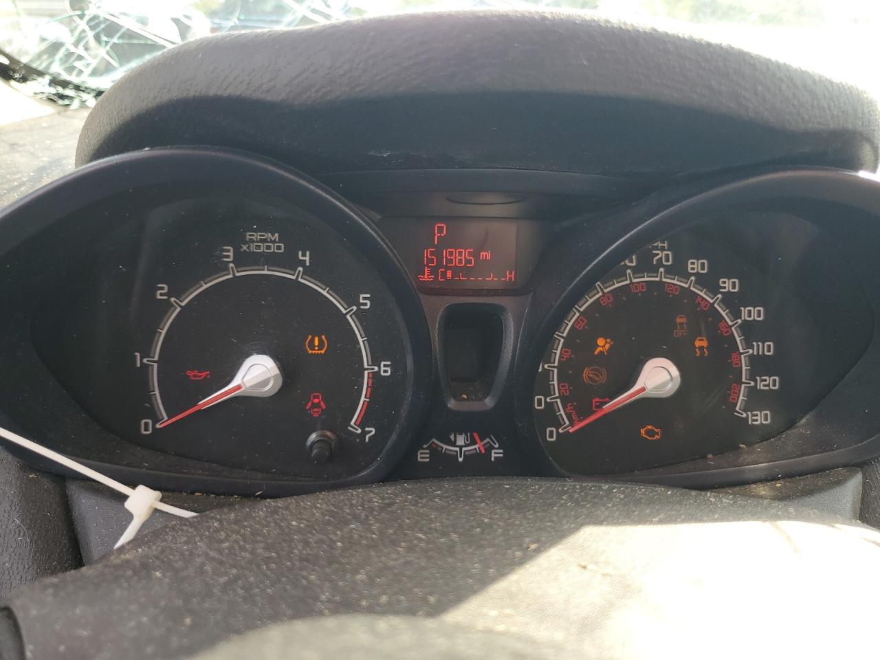 2013 Ford Fiesta S VIN: 3FADP4AJ4DM224697 Lot: 71741305