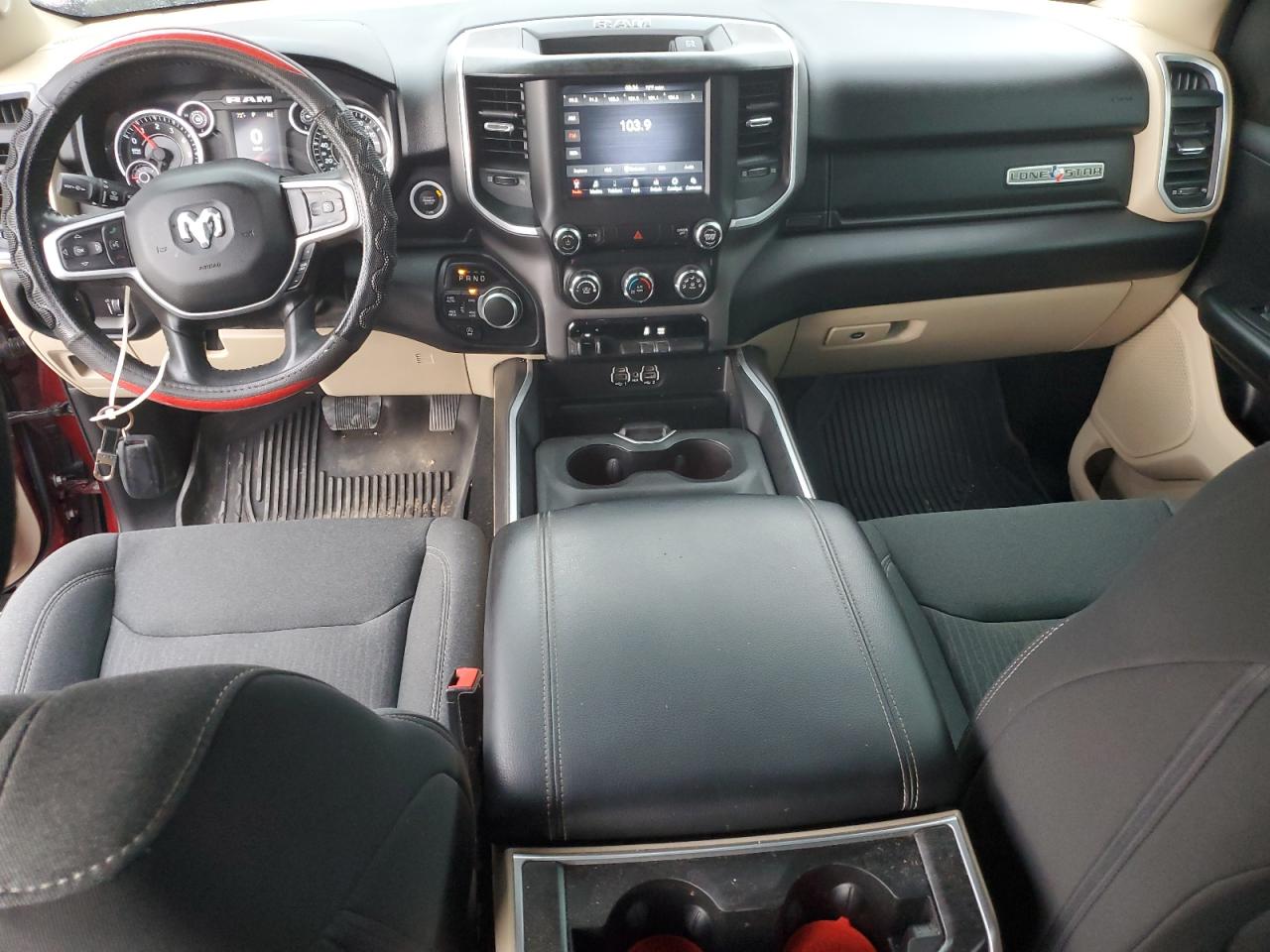 2021 Ram 1500 Big Horn/Lone Star VIN: 1C6SRFFT6MN795252 Lot: 84203445