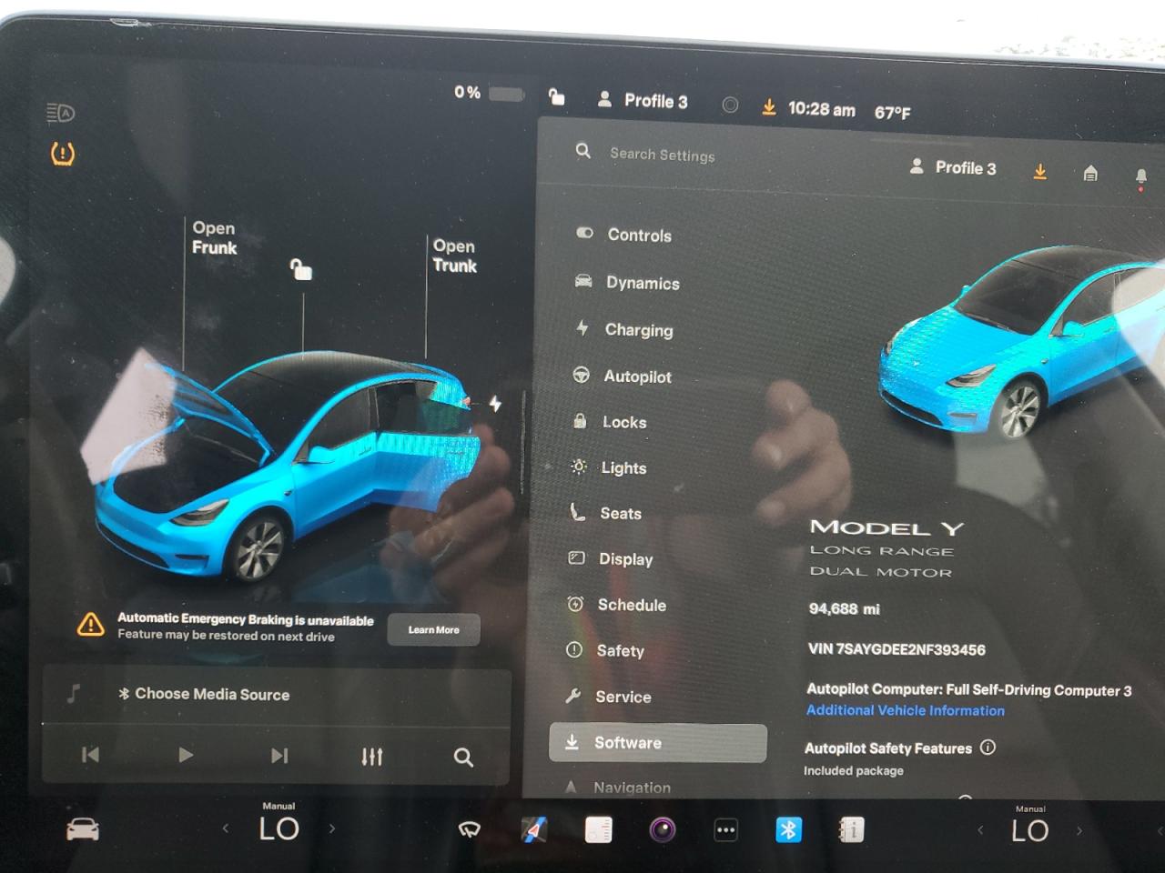 2022 Tesla Model Y VIN: 7SAYGDEE2NF393456 Lot: 80469405