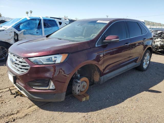  FORD EDGE 2021 Бордовый