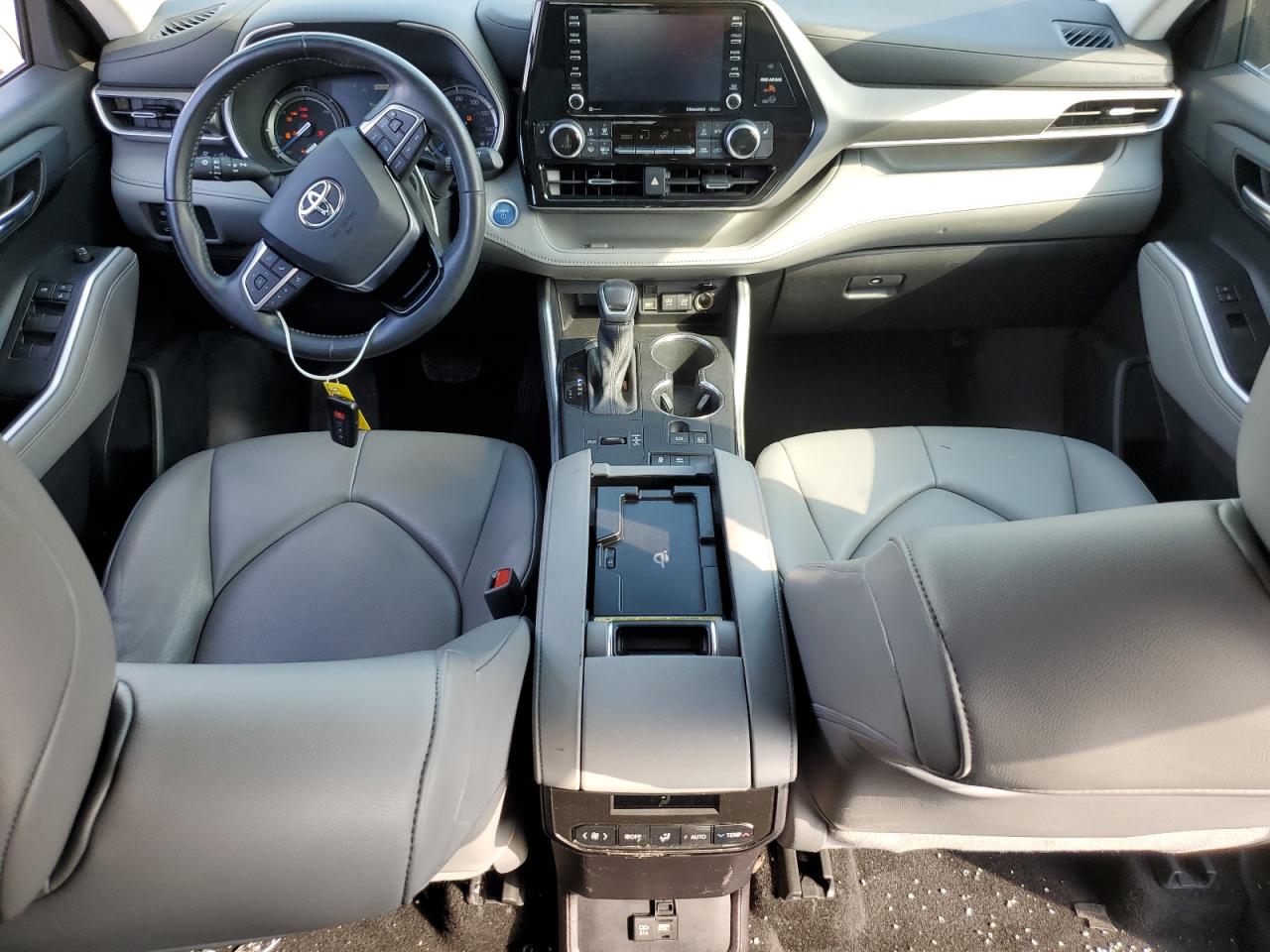 2021 Toyota Highlander Hybrid Xle VIN: 5TDHARAH8MS011923 Lot: 81606685