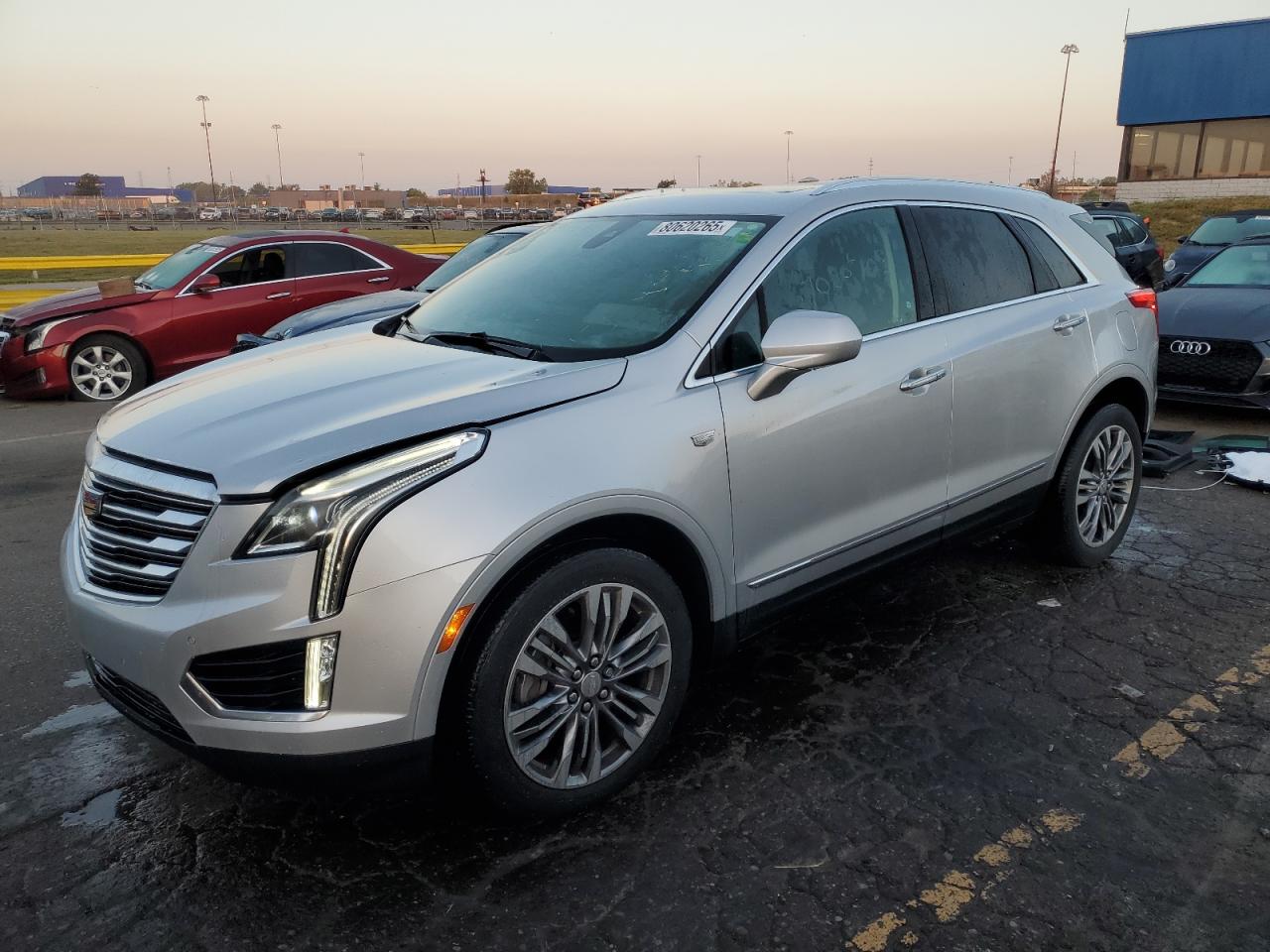 2017 Cadillac Xt5 Premium Luxury silver null gas 1GYKNERS4HZ170858 photo #1