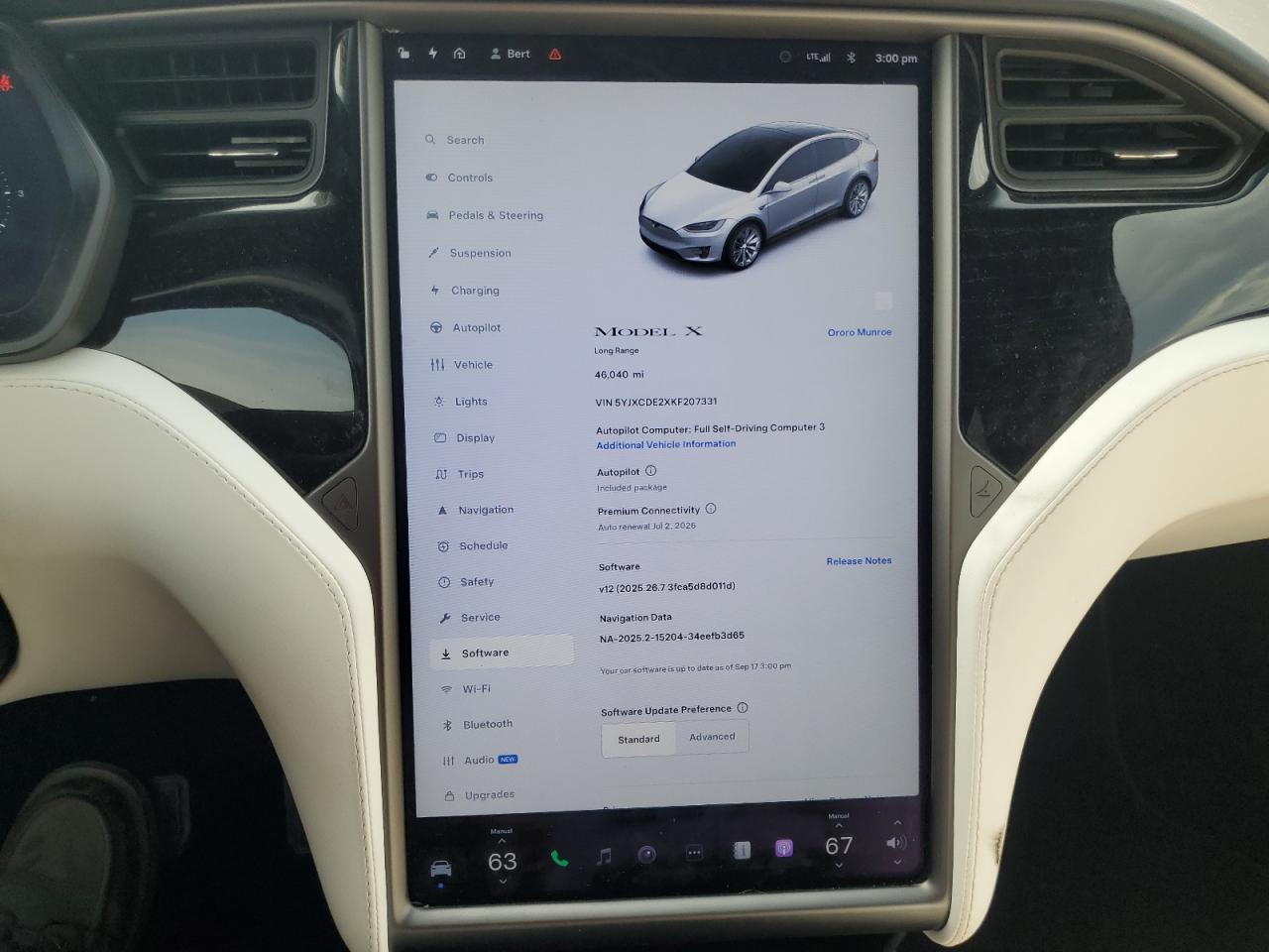 2019 Tesla Model X VIN: 5YJXCDE2XKF207331 Lot: 81294835