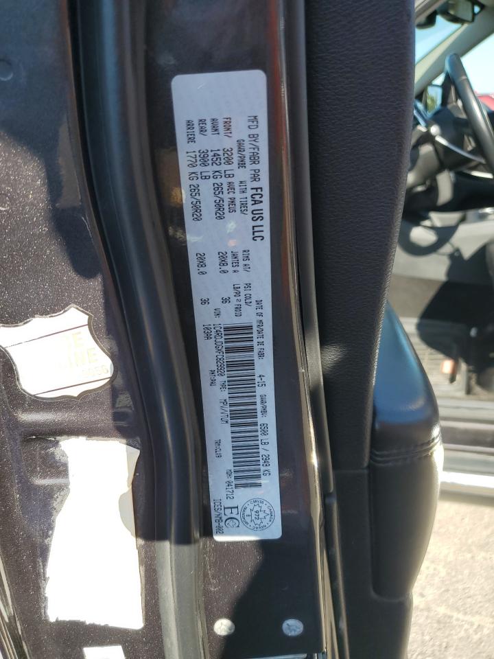 2015 Dodge Durango Limited VIN: 1C4RDJDGXFC829920 Lot: 71849595