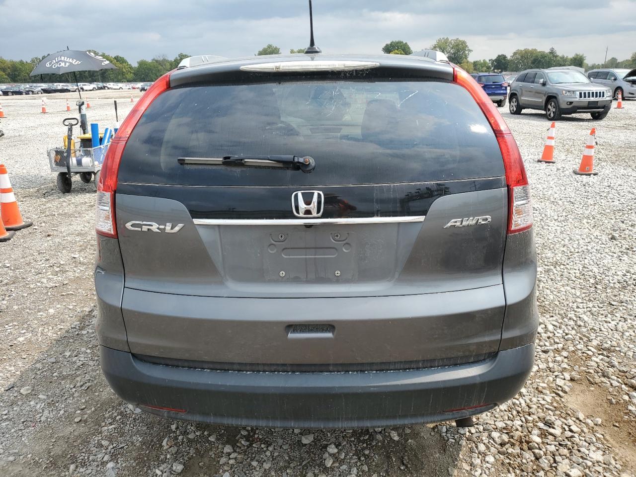 2012 Honda Cr-V Exl VIN: 2HKRM4H75CH613775 Lot: 71237405