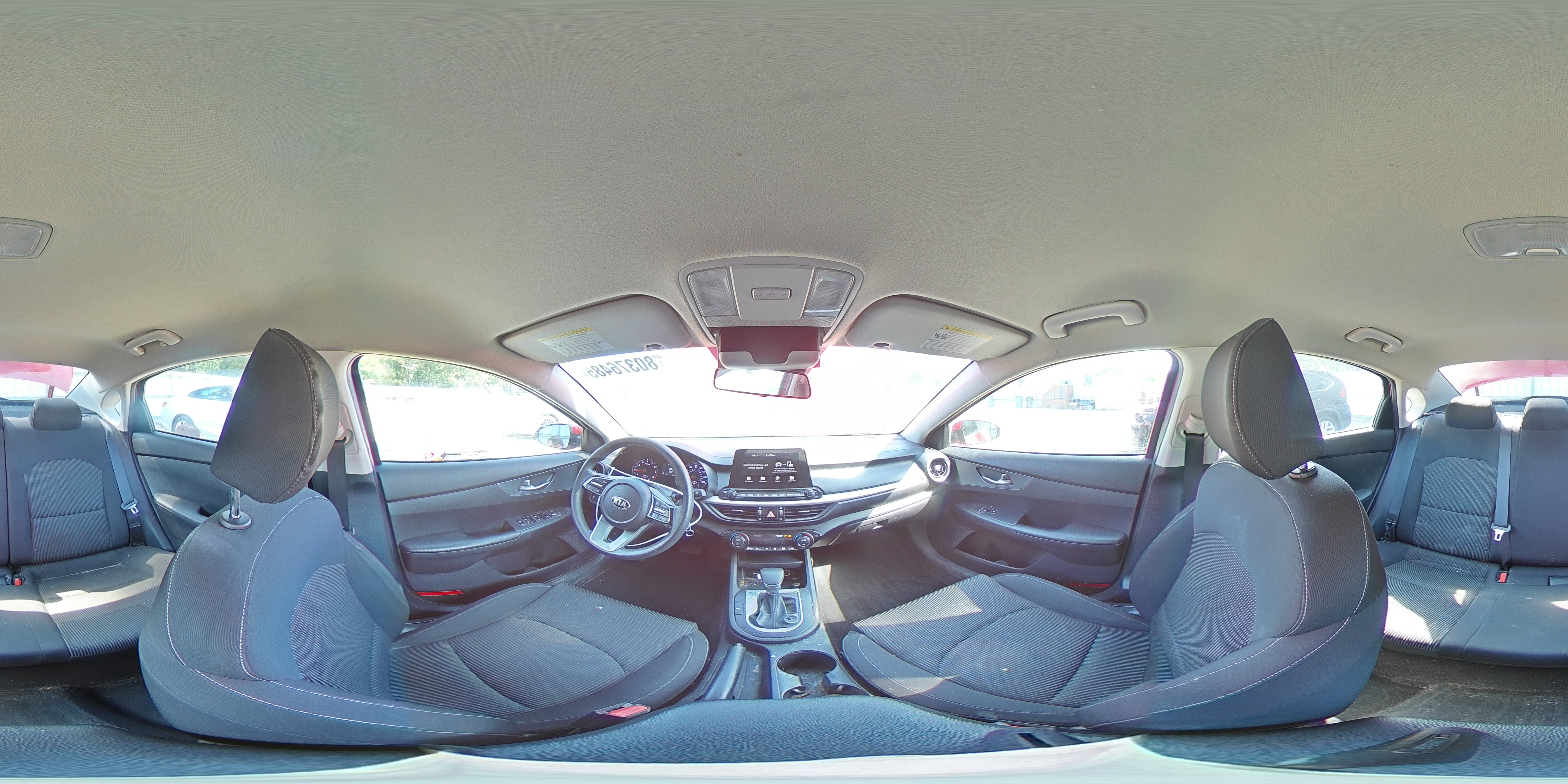 2019 Kia Forte Fe VIN: 3KPF24AD8KE104825 Lot: 80376485